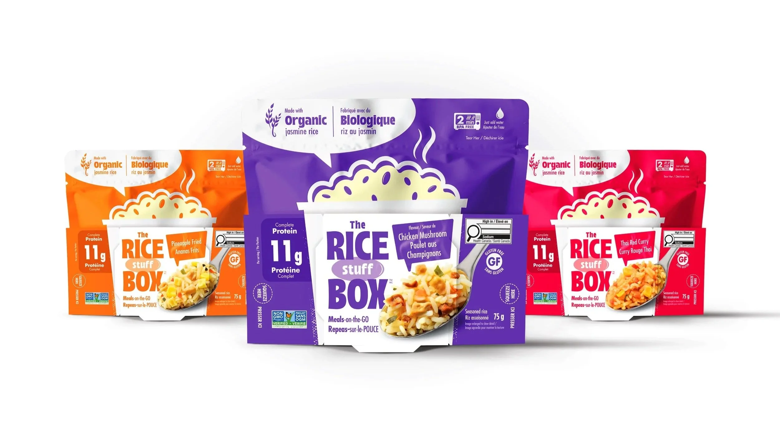 Rebranding The Rice Stuff Box Gworkshop Design 