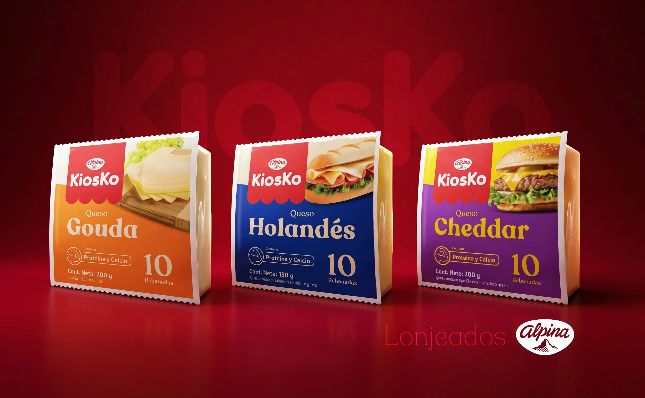 Kiosko gouda, holandés, cheddar Gworkshop Design
