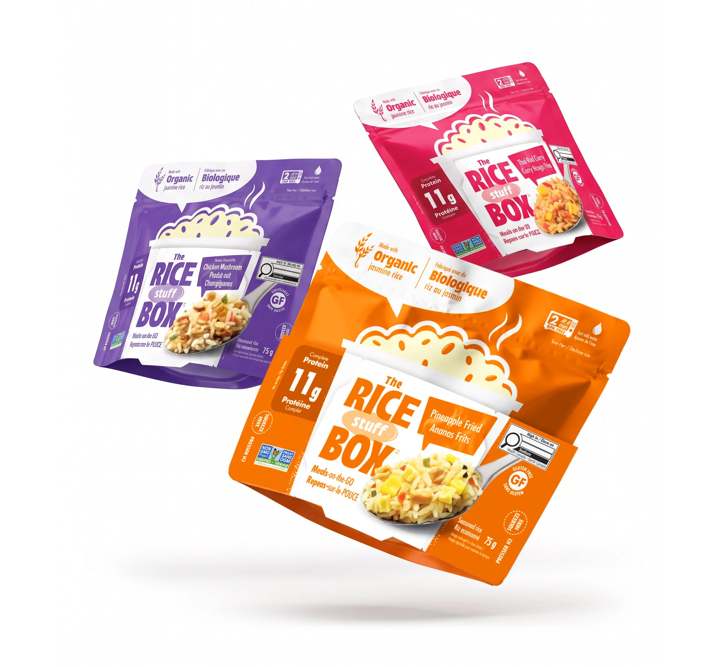 Rebranding The Rice Stuff Box Gworkshop Design 