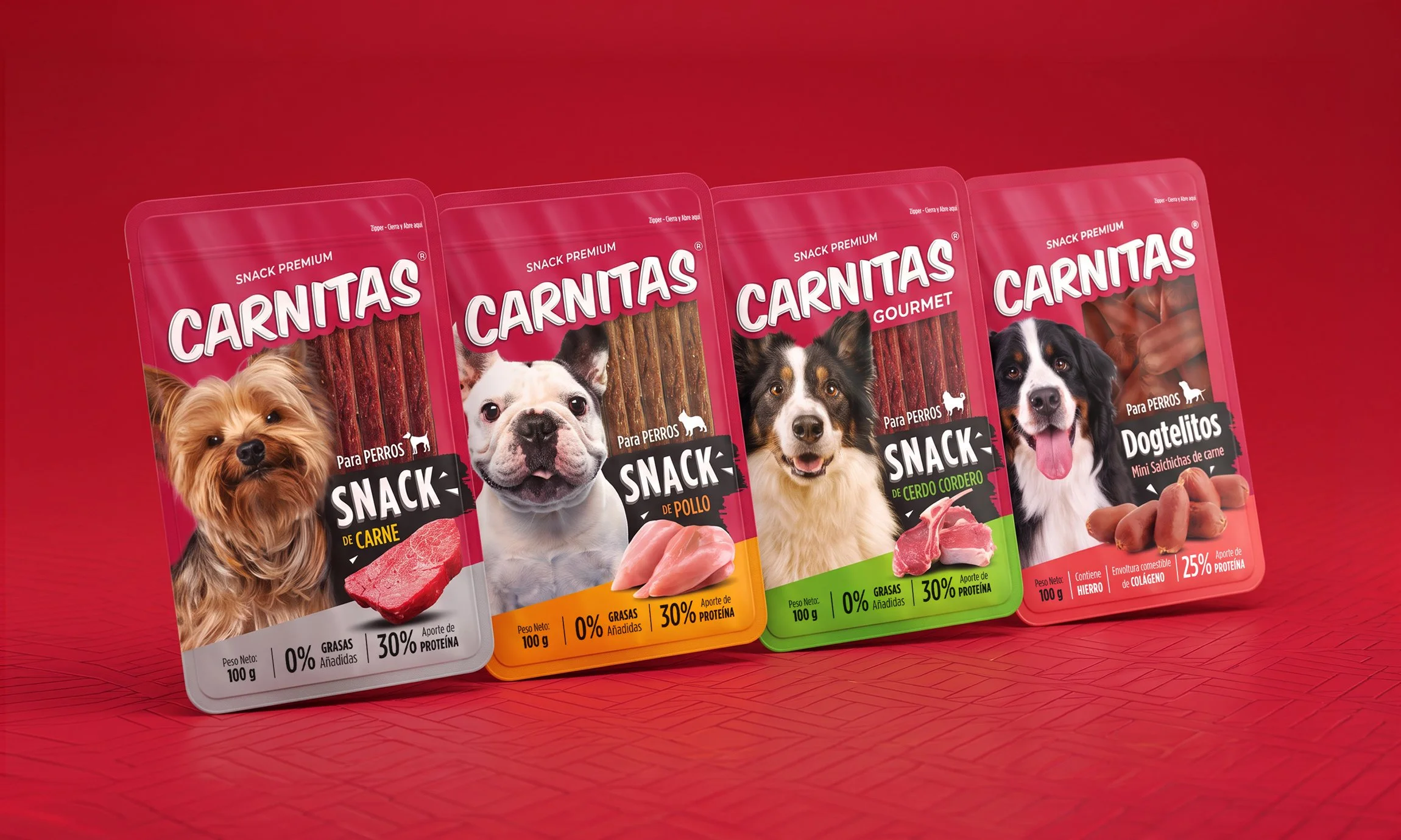 Carnitas snacks rebranding Gworkshop Design Branding & Packaging