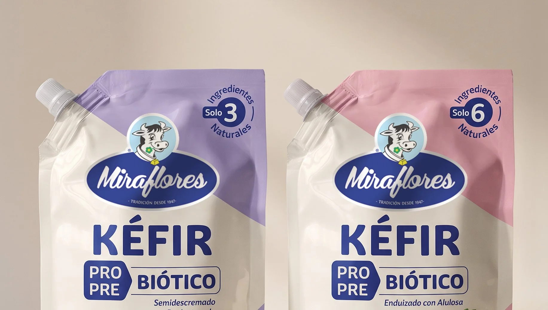 Miraflores kefir Rebranding Gworkshop Design Branding & Packaging