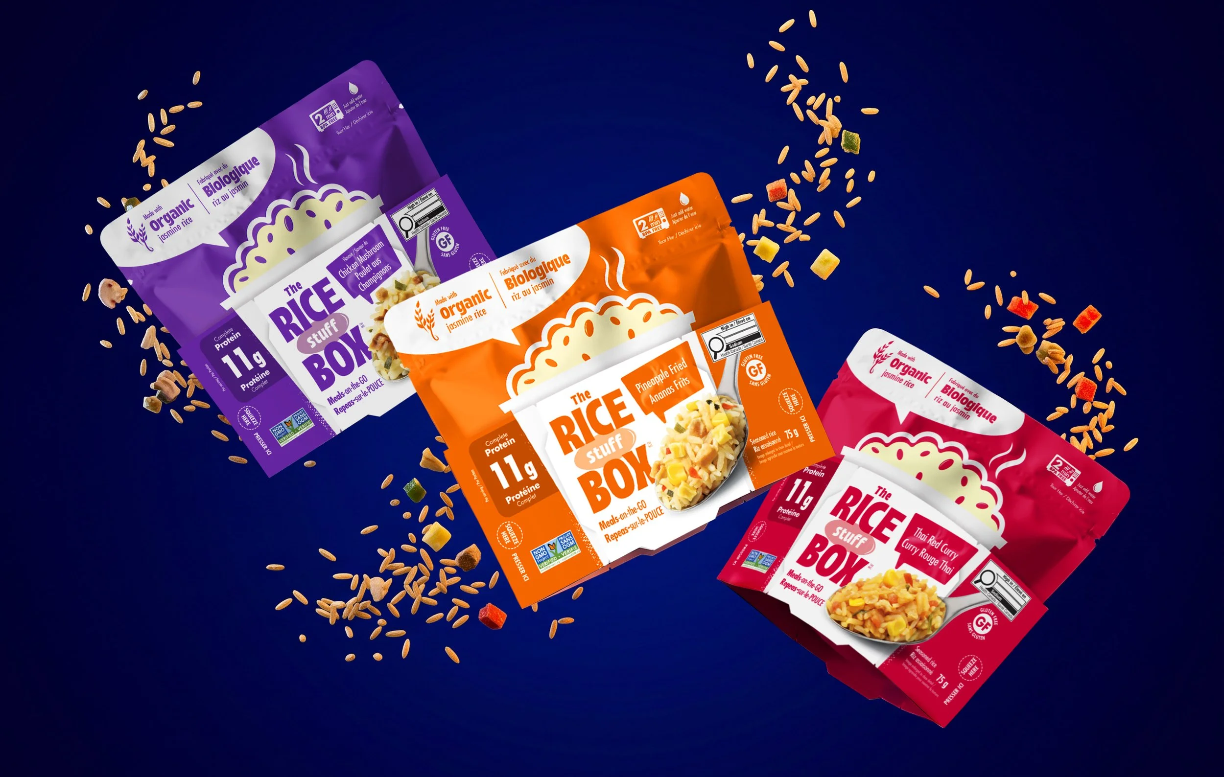 Rebranding The Rice Stuff Box Gworkshop Design 