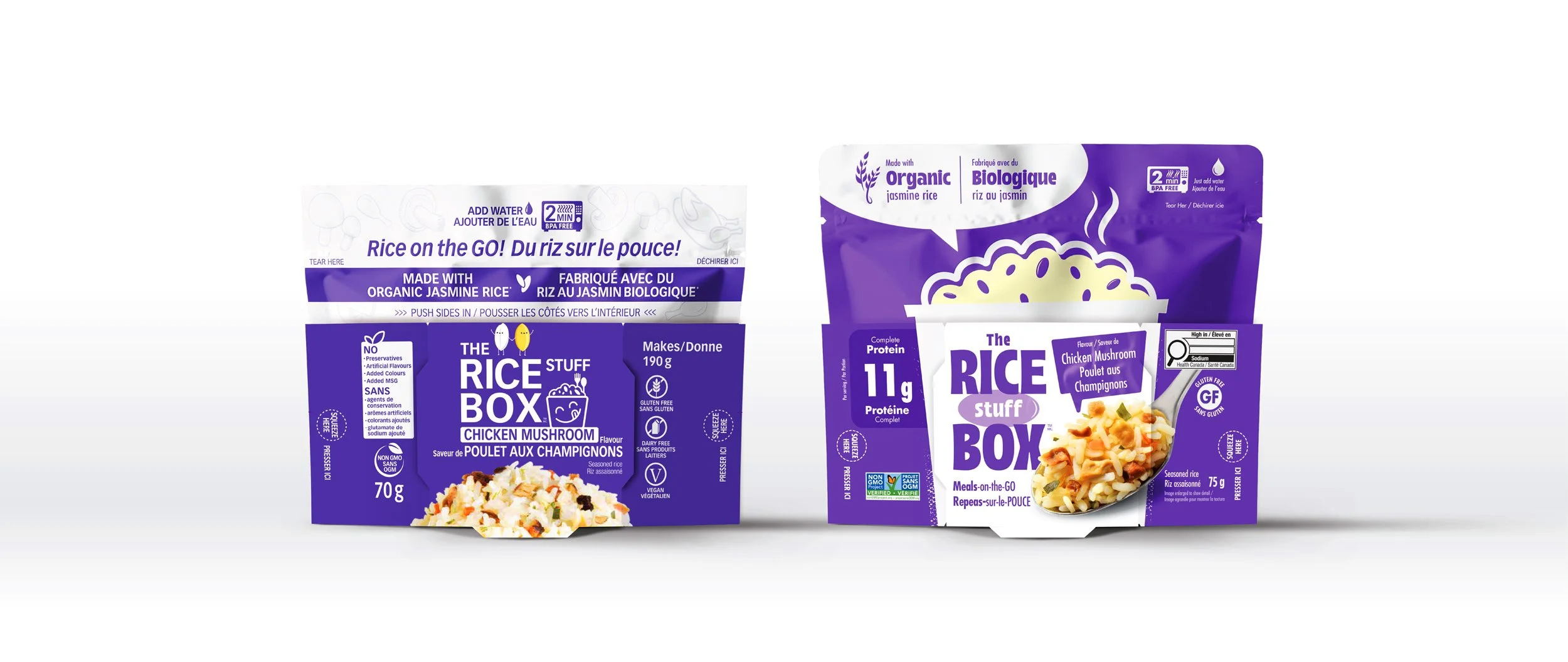 Rebranding The Rice Stuff Box Gworkshop Design 