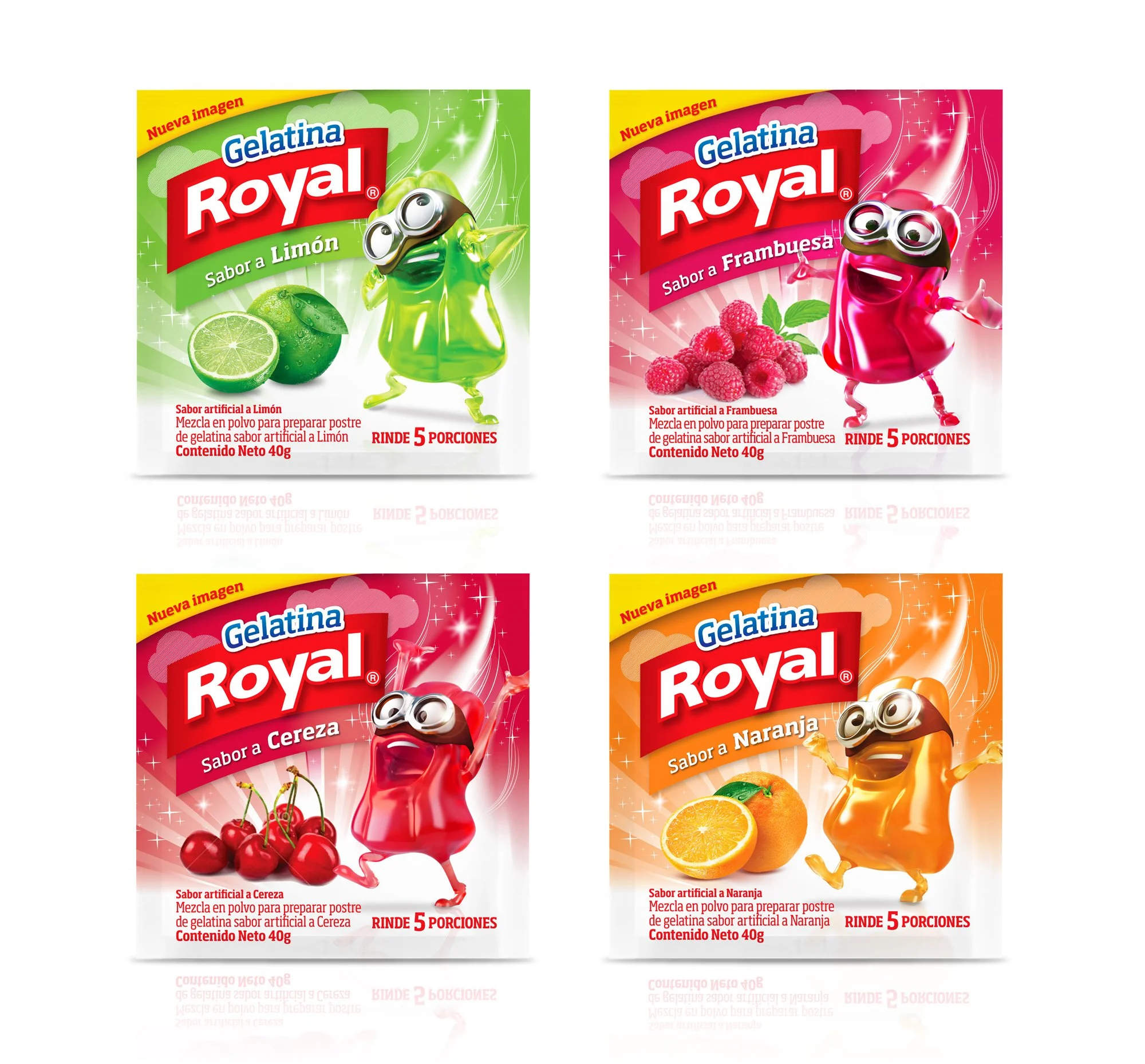Gelatina Royal rebranding