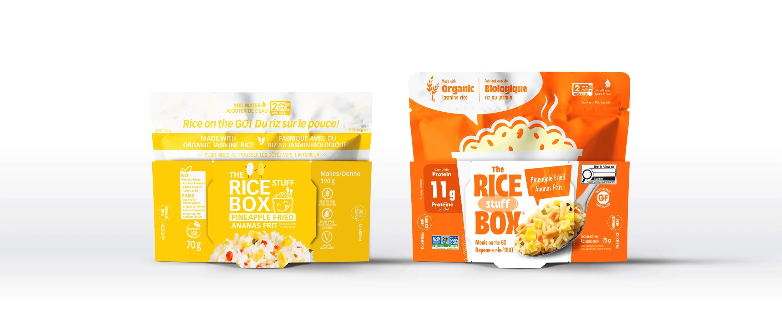 Rebranding The Rice Stuff Box Gworkshop Design 