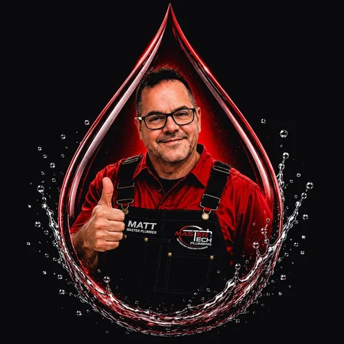 Matt, owner and master plumber at Master Tech Plumbing