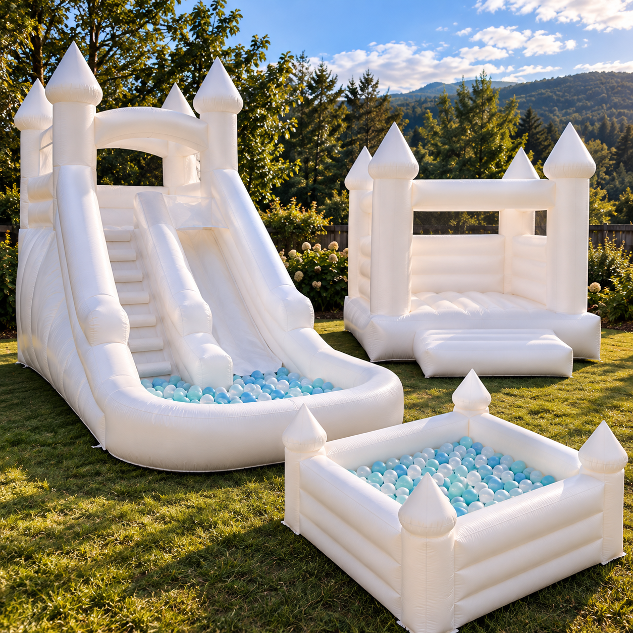 White Castle Inflatable Party Setup.png