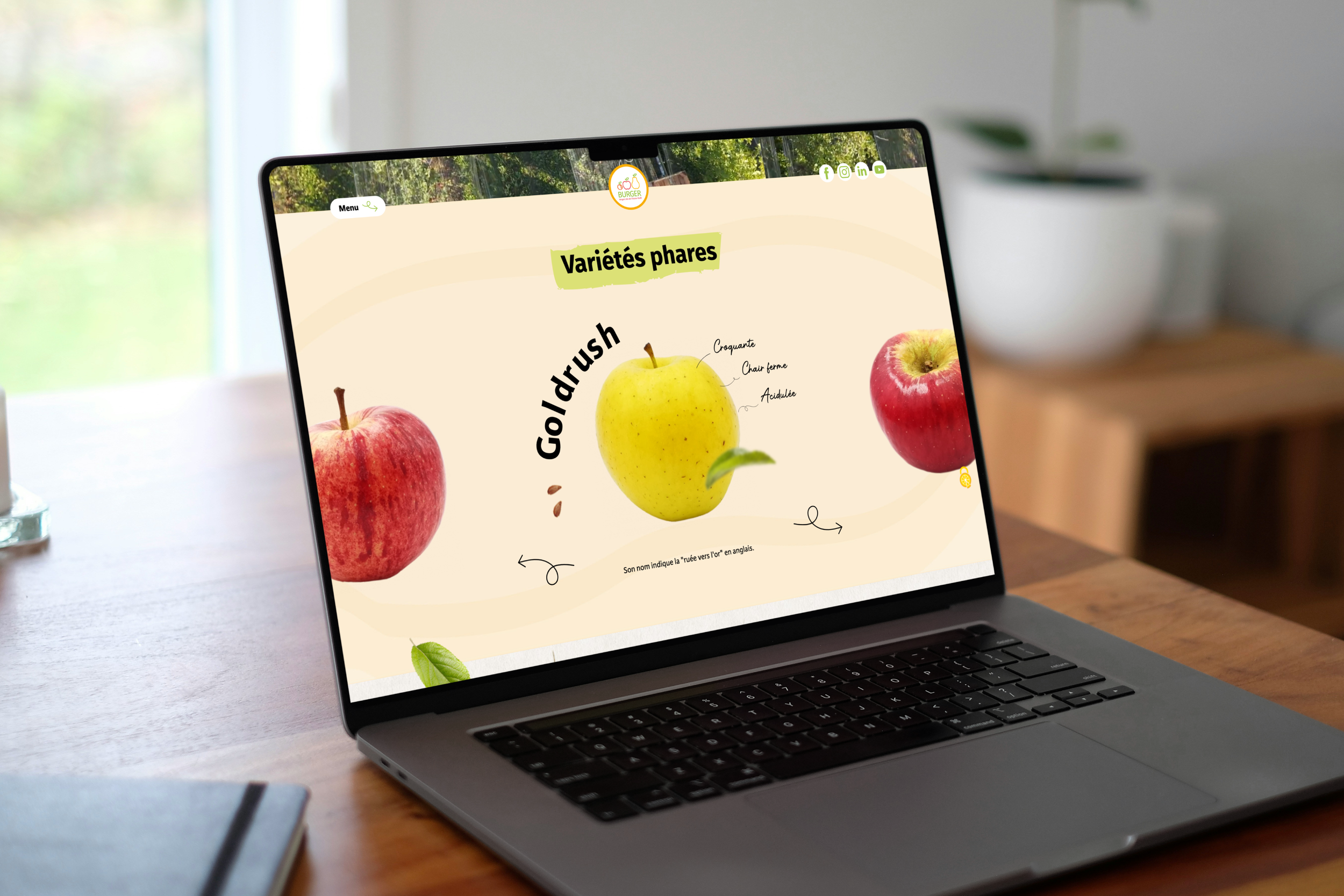Free MacBook Pro on Wooden Desk Mockup.png