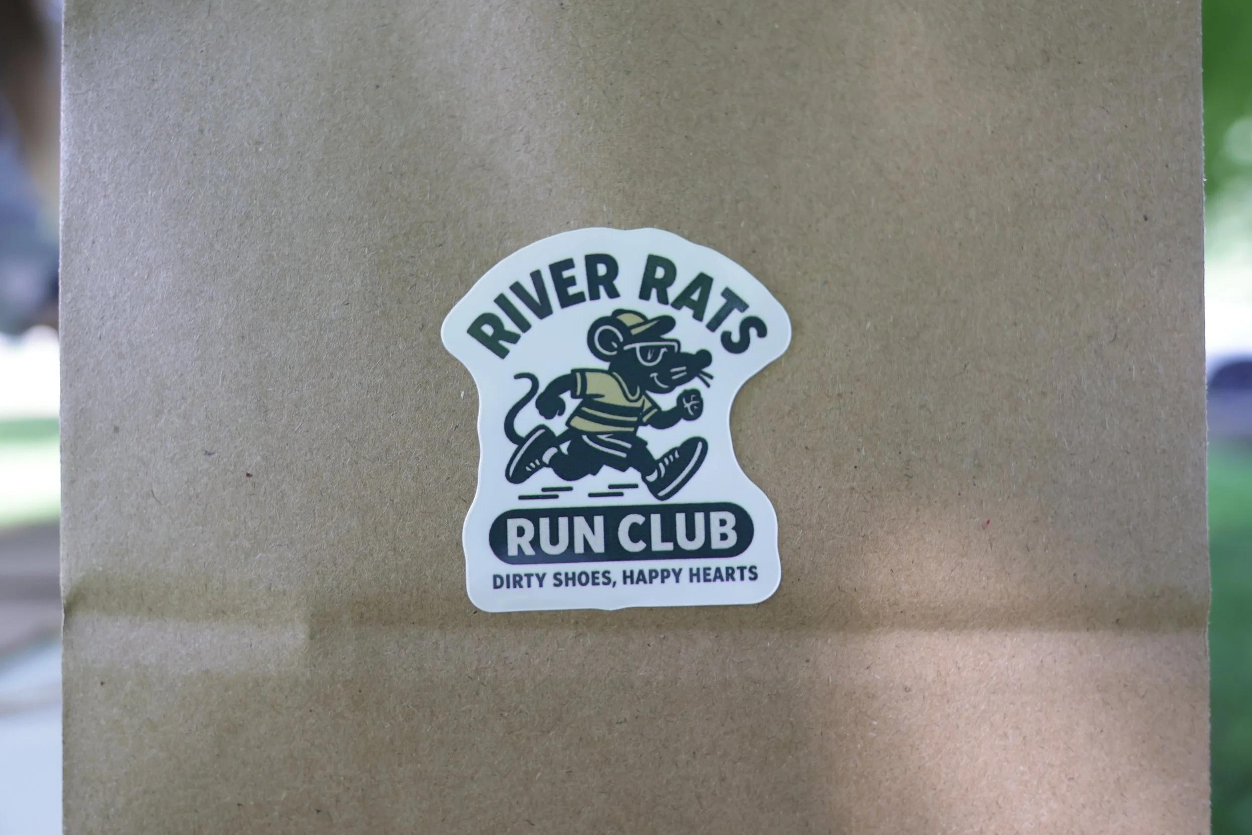 River Rats Run Club Sticker