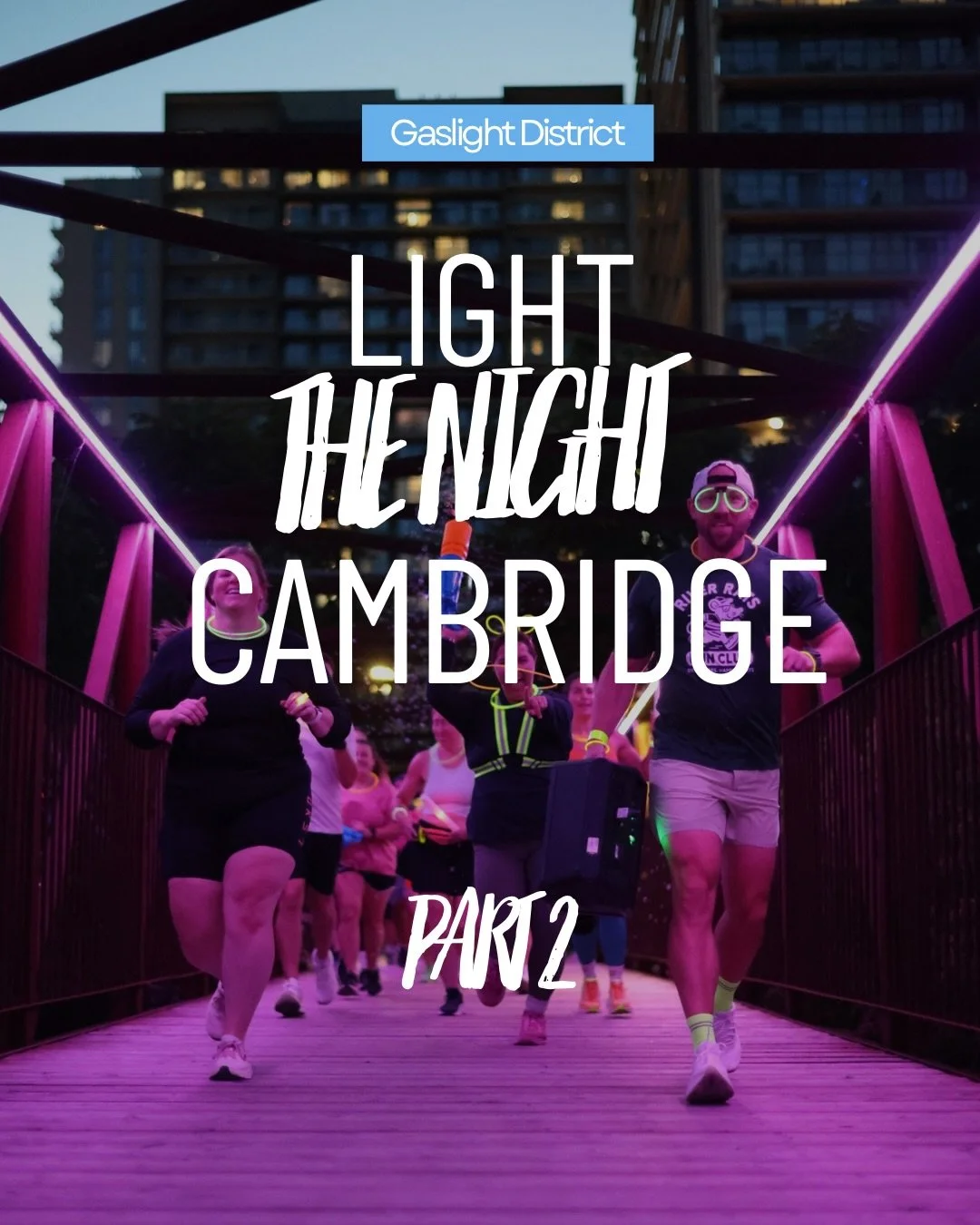 Some nights are worth staying up past your bedtime for. ✨

Light the Night brought together runners, walkers, families, friends and members of our wider Cambridge community for a night filled with movement, laughter, bubbles and a whole lot of glow.
