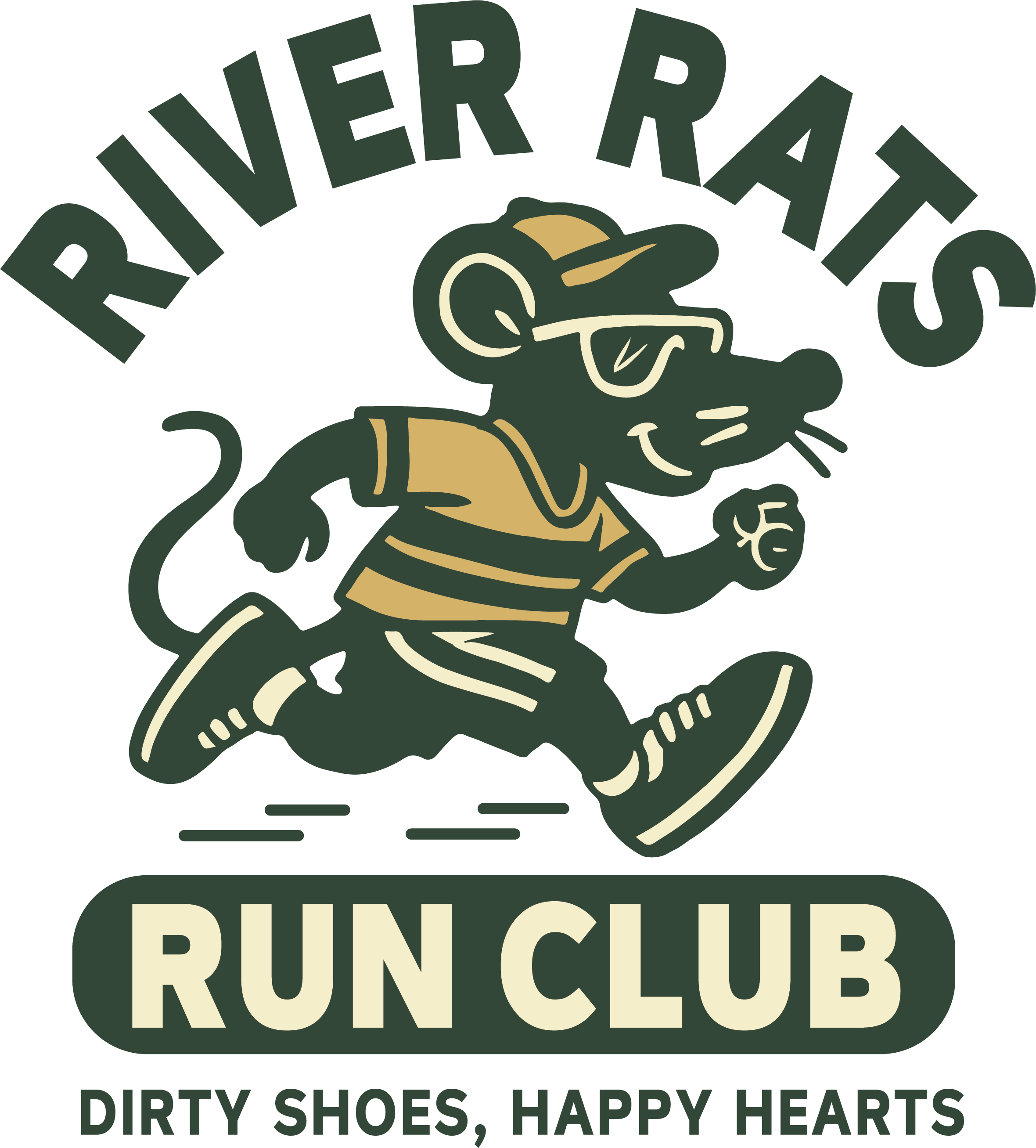 River Rats Run Club Sticker
