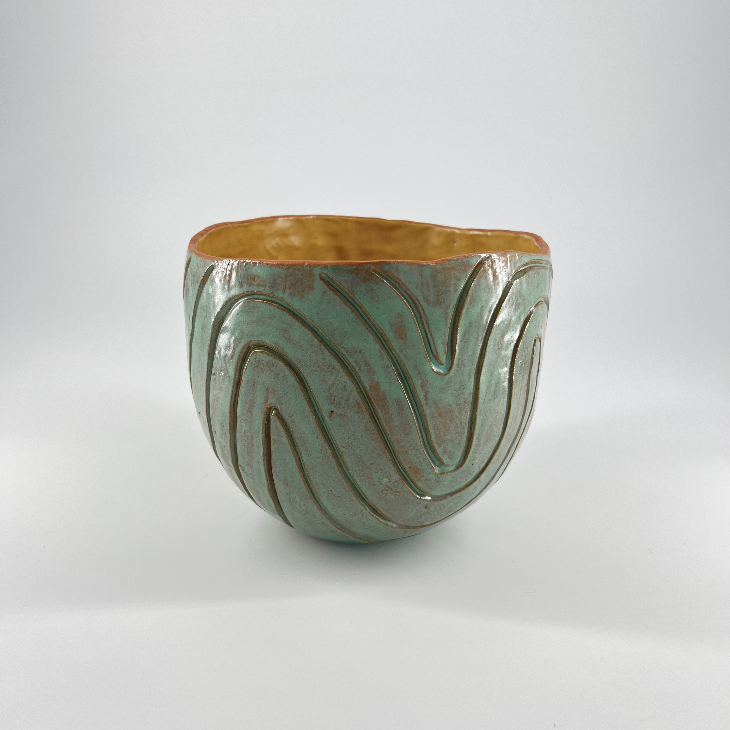 #23 Meander; 5.5" H x 6.5" W x 6.5"D; $85