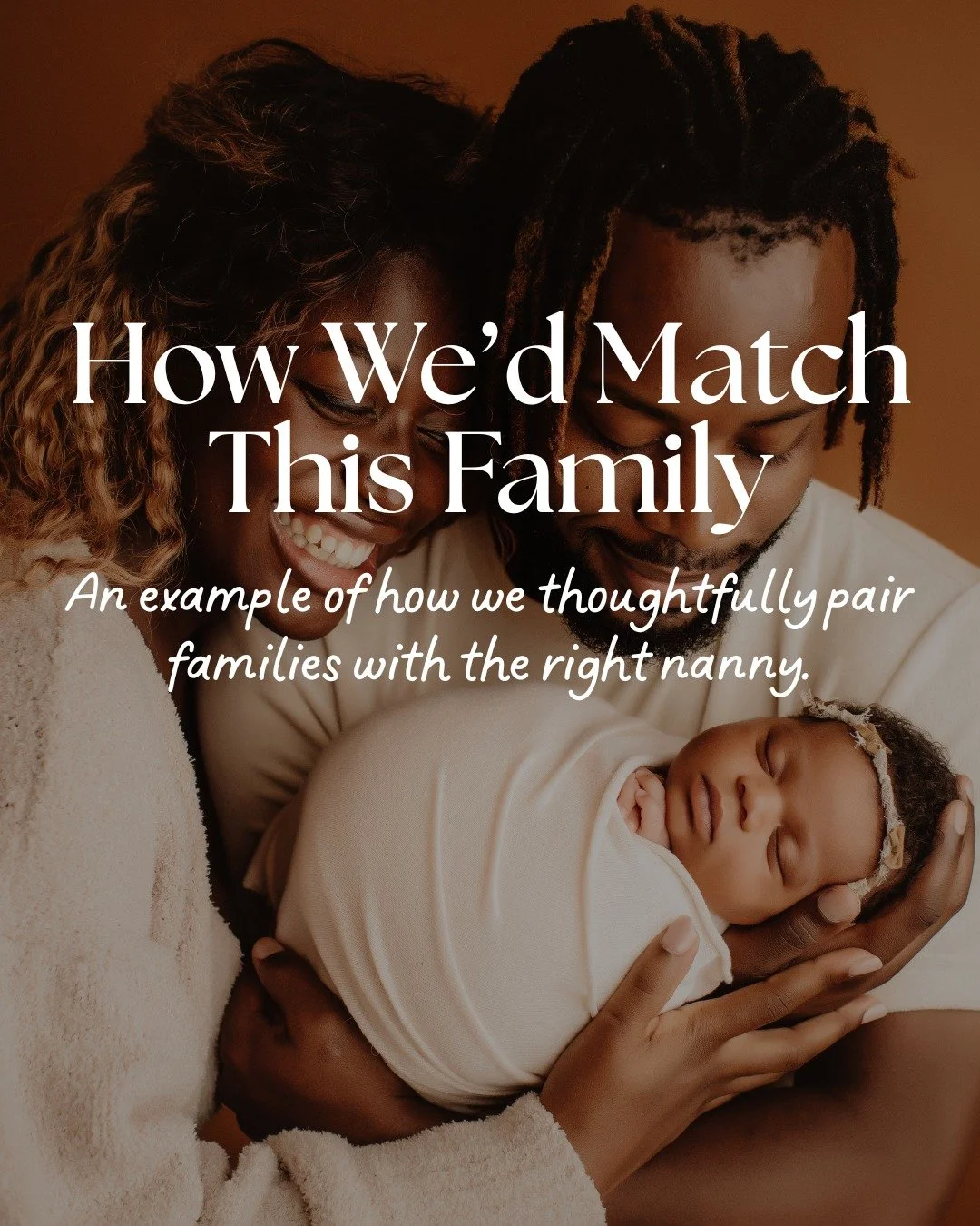 The Randall family isn't looking for someone who "loves babies".

They need someone who understands babies.

With a four-month-old, mom heading back to work, and dad running a business, we&rsquo;d be looking for a nanny with strong infant e