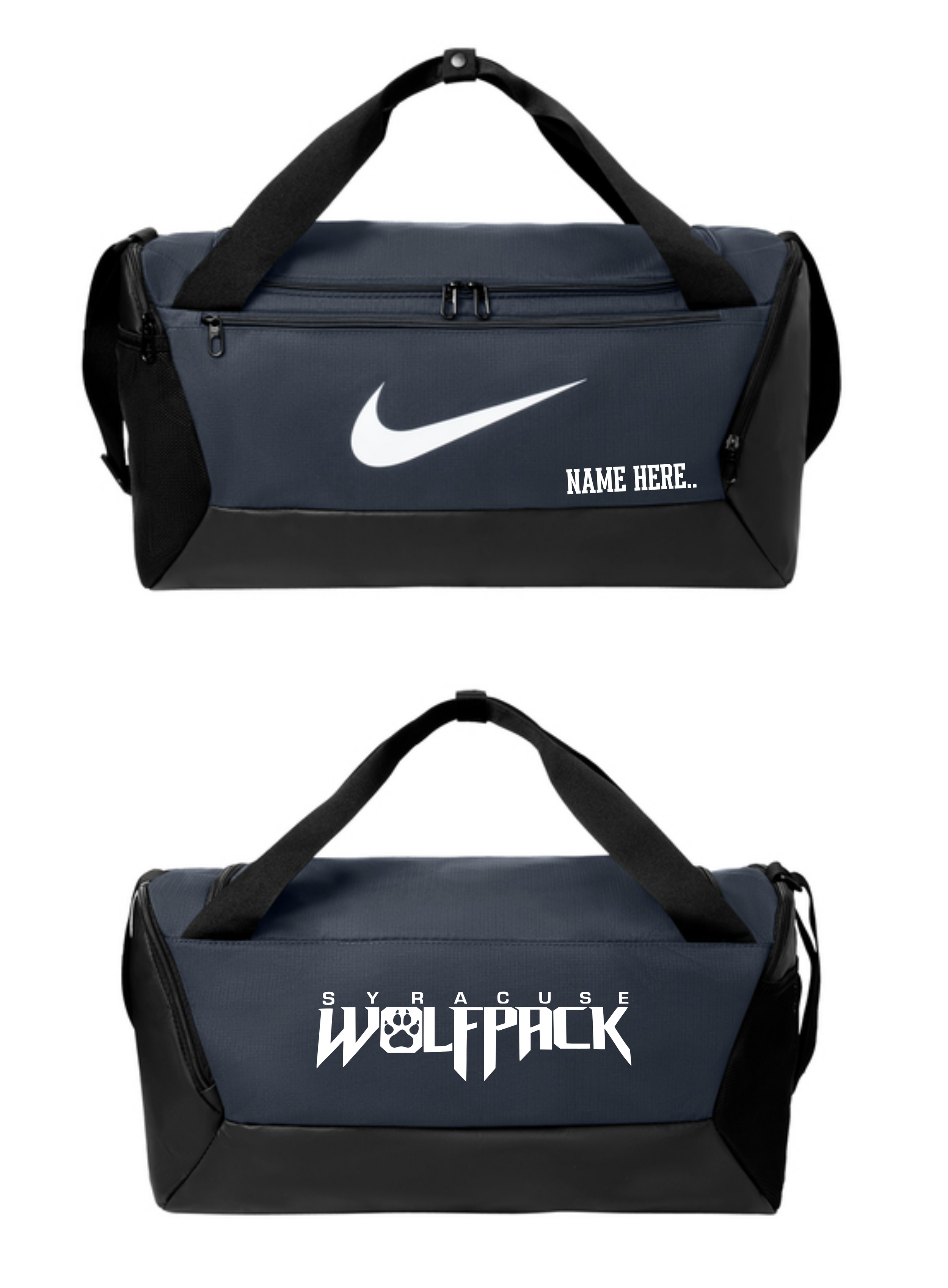 Nike Wolfpack Gym Bag (custom name option)