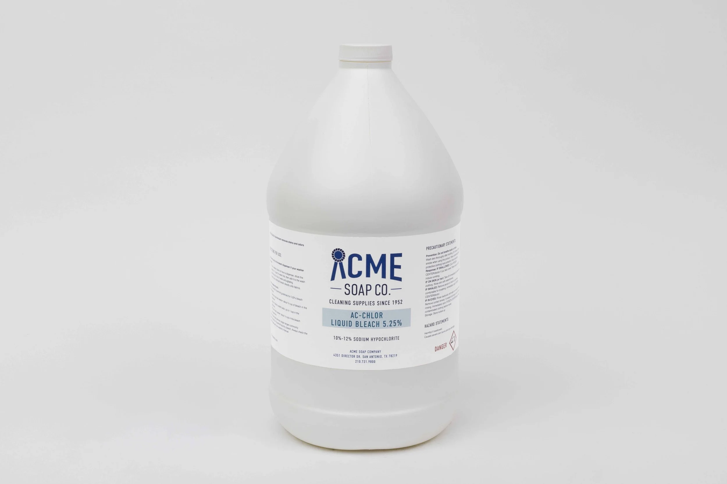 AC-CHLOR LIQUID BLEACH 5.25%