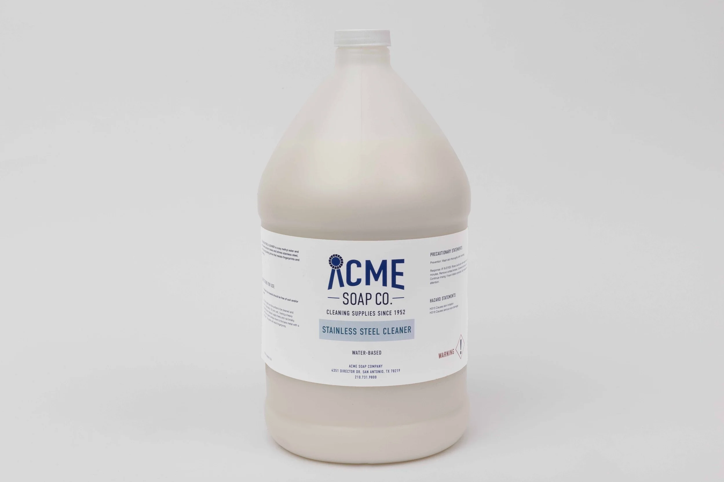 WATER BASED STAINLESS STEEL CLEANER