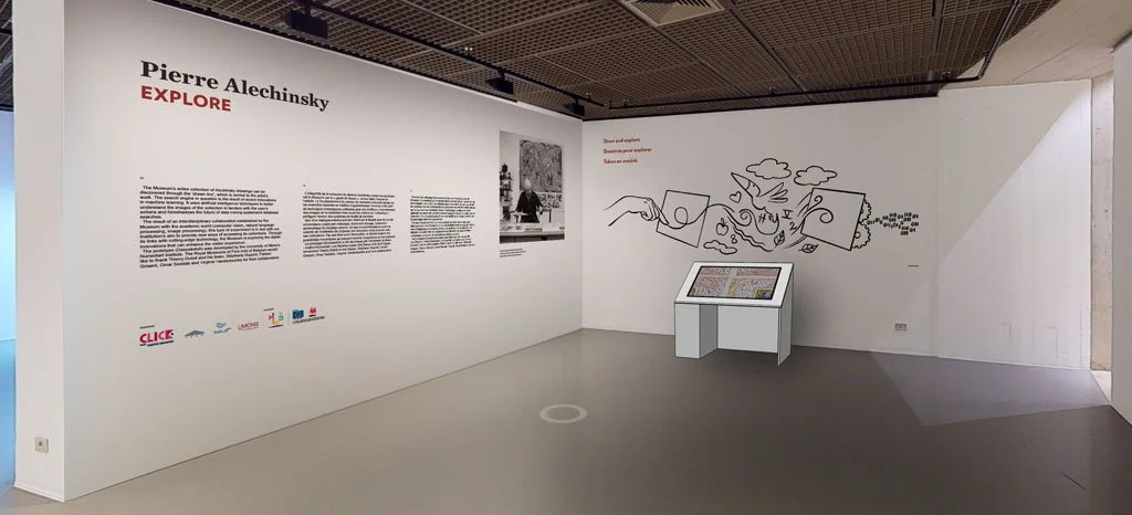 MSK BXL: scenography interactive Alechinsky module