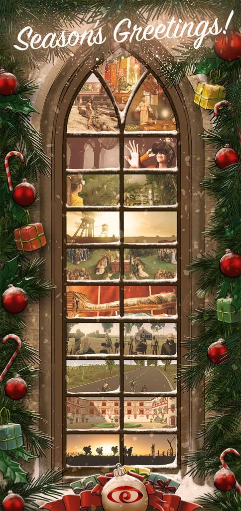 It's a xmas card!