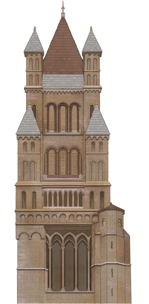 Fly Over Bruges: wallprints for cutouts