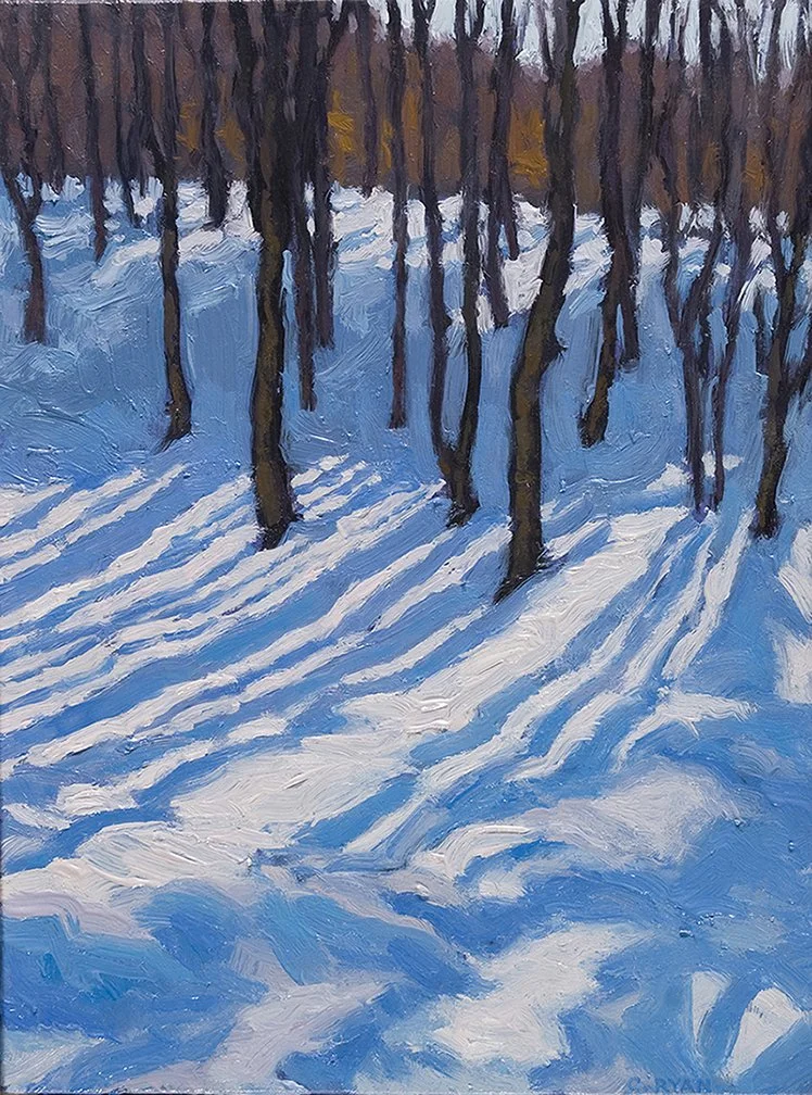 5 Winter Light II 8X6 in. oil on panel 2010.jpg