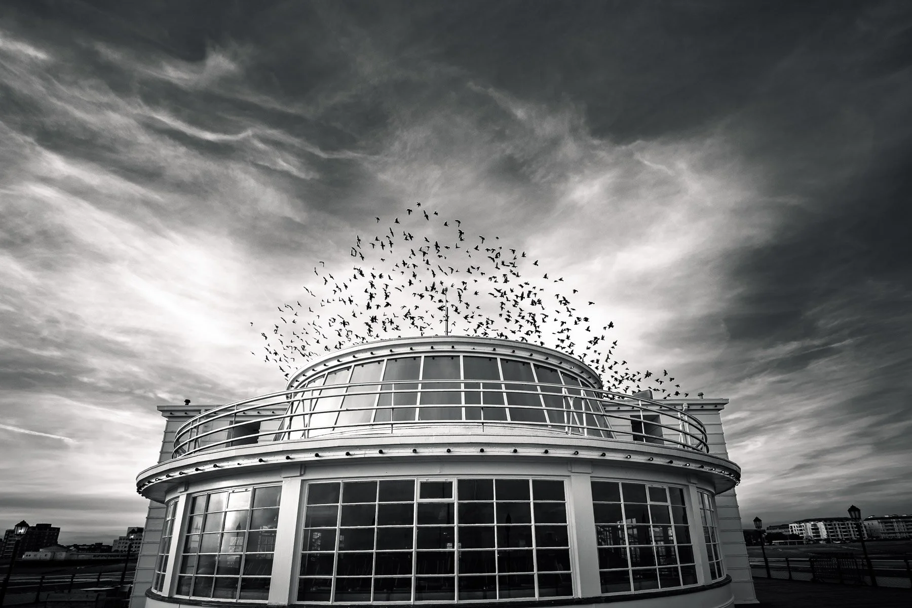 Starling Murmuration, Worthing, England