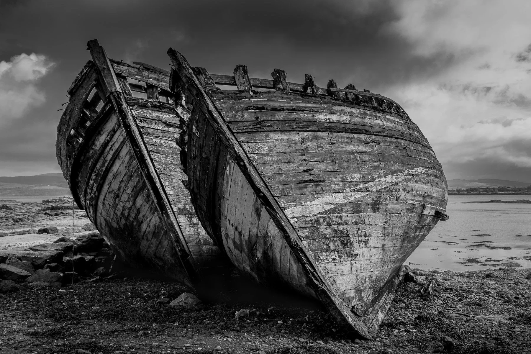 Ship Wrecks, Salen, Isle of Mull, Scotland