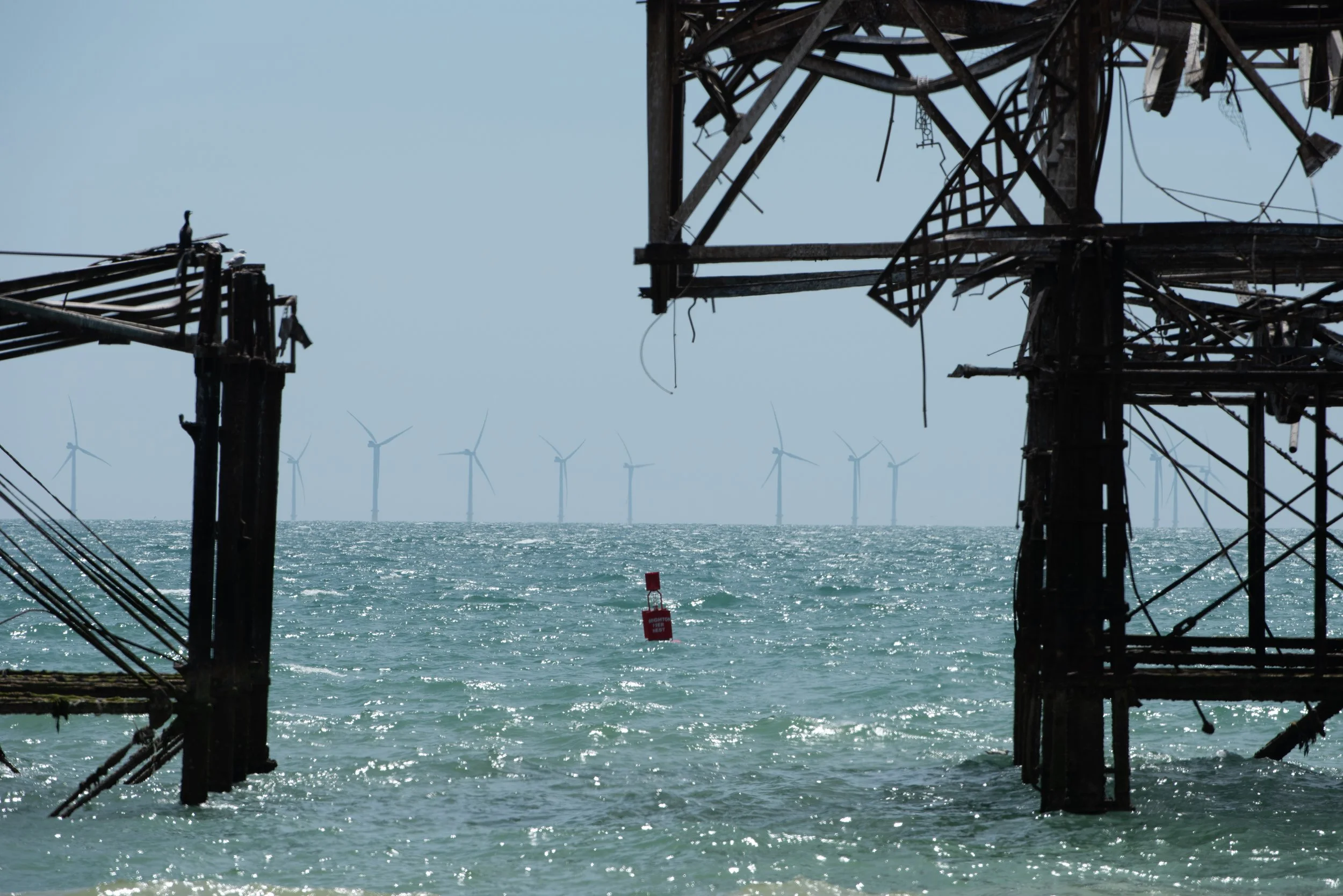 West Pier Ruins, Brighton, England