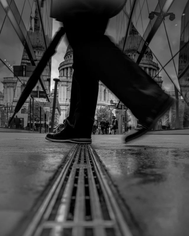 Crossing St Pauls, London, England