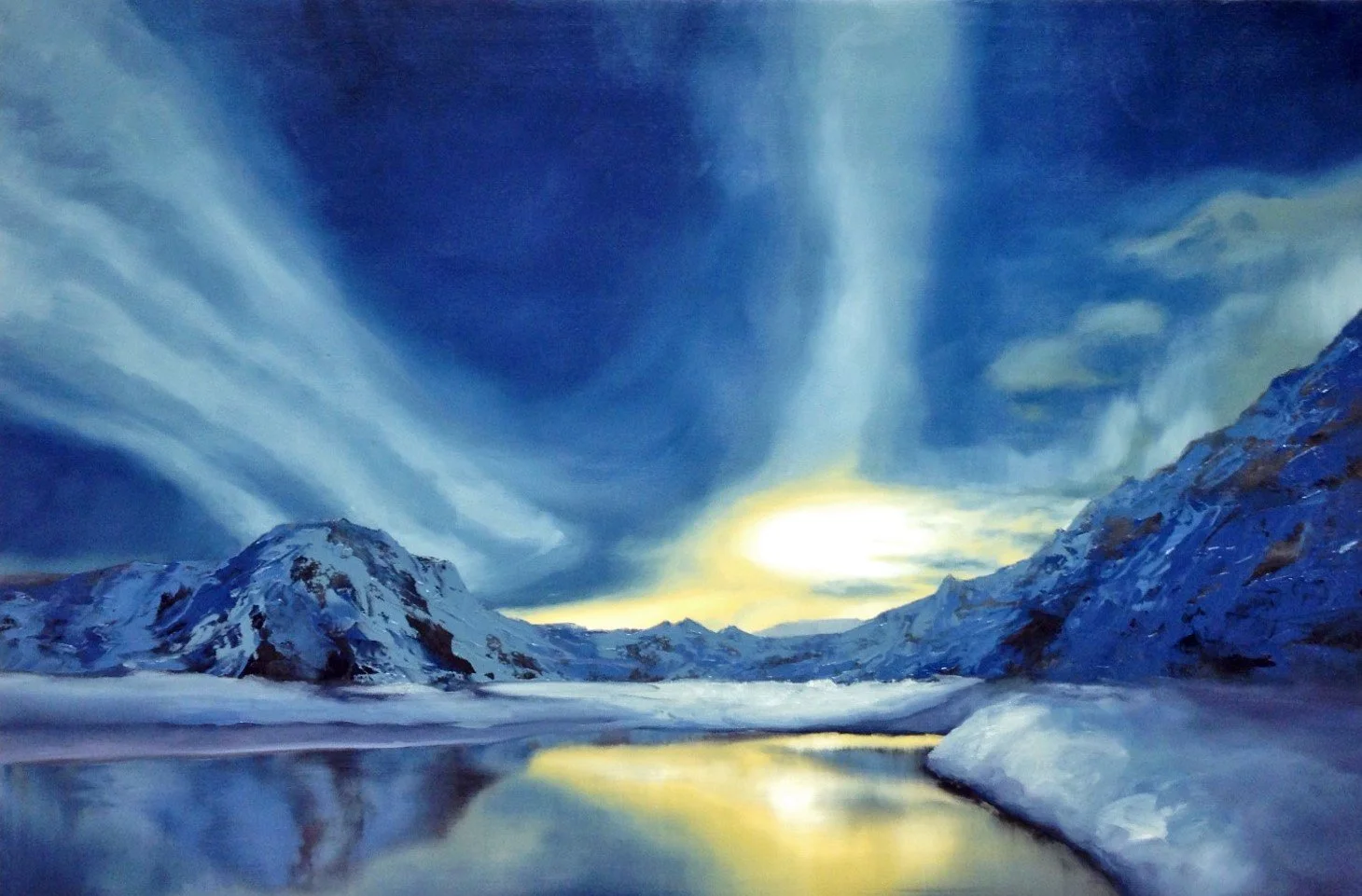 Oil on canvas