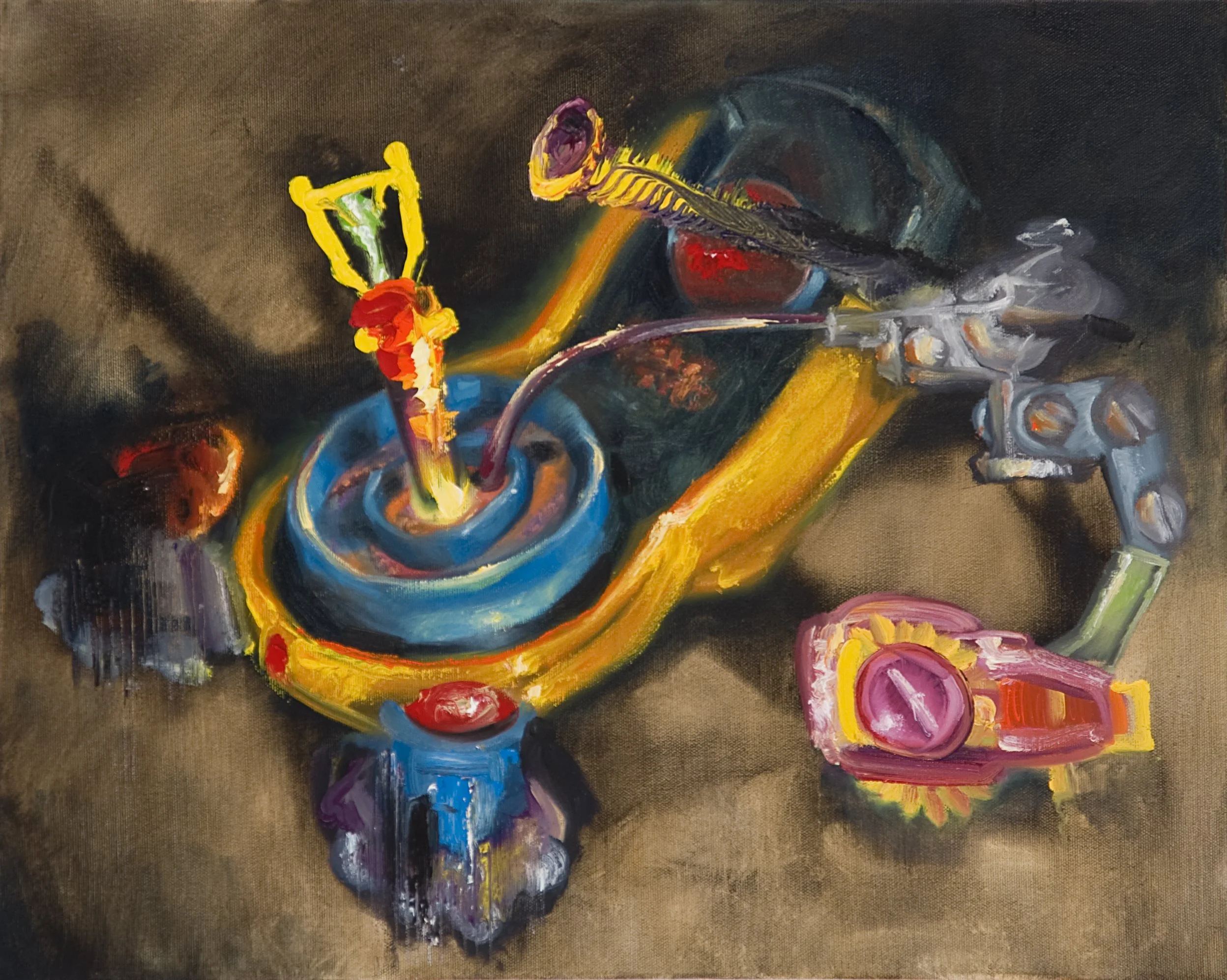 Oil on canvas