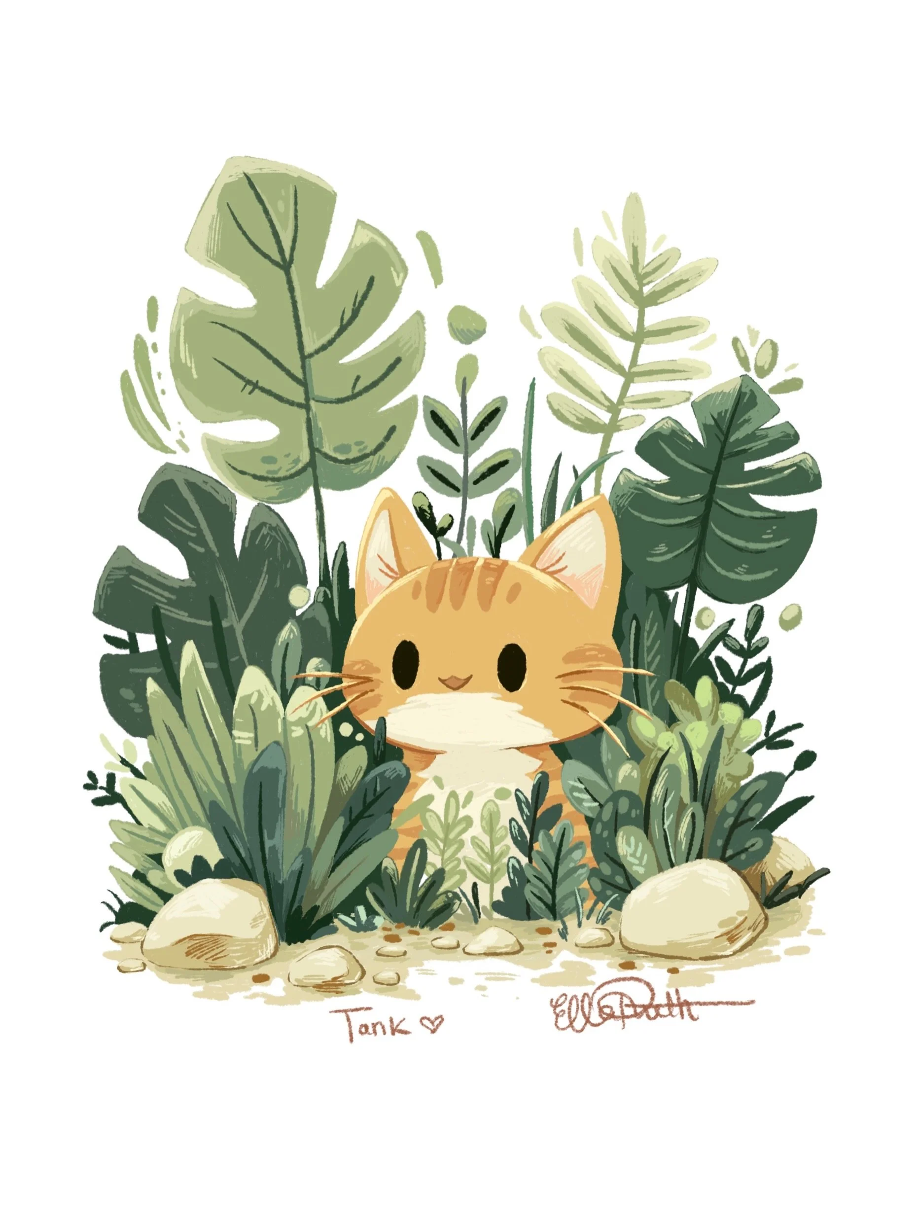 This is Tank&rsquo;s little illustration for this month&rsquo;s mail club edition 🩵 signed prints and little stickers form part of September&rsquo;s mail club goodies, so head on over to thimbleloft.com and sign up before September 10th to get yours