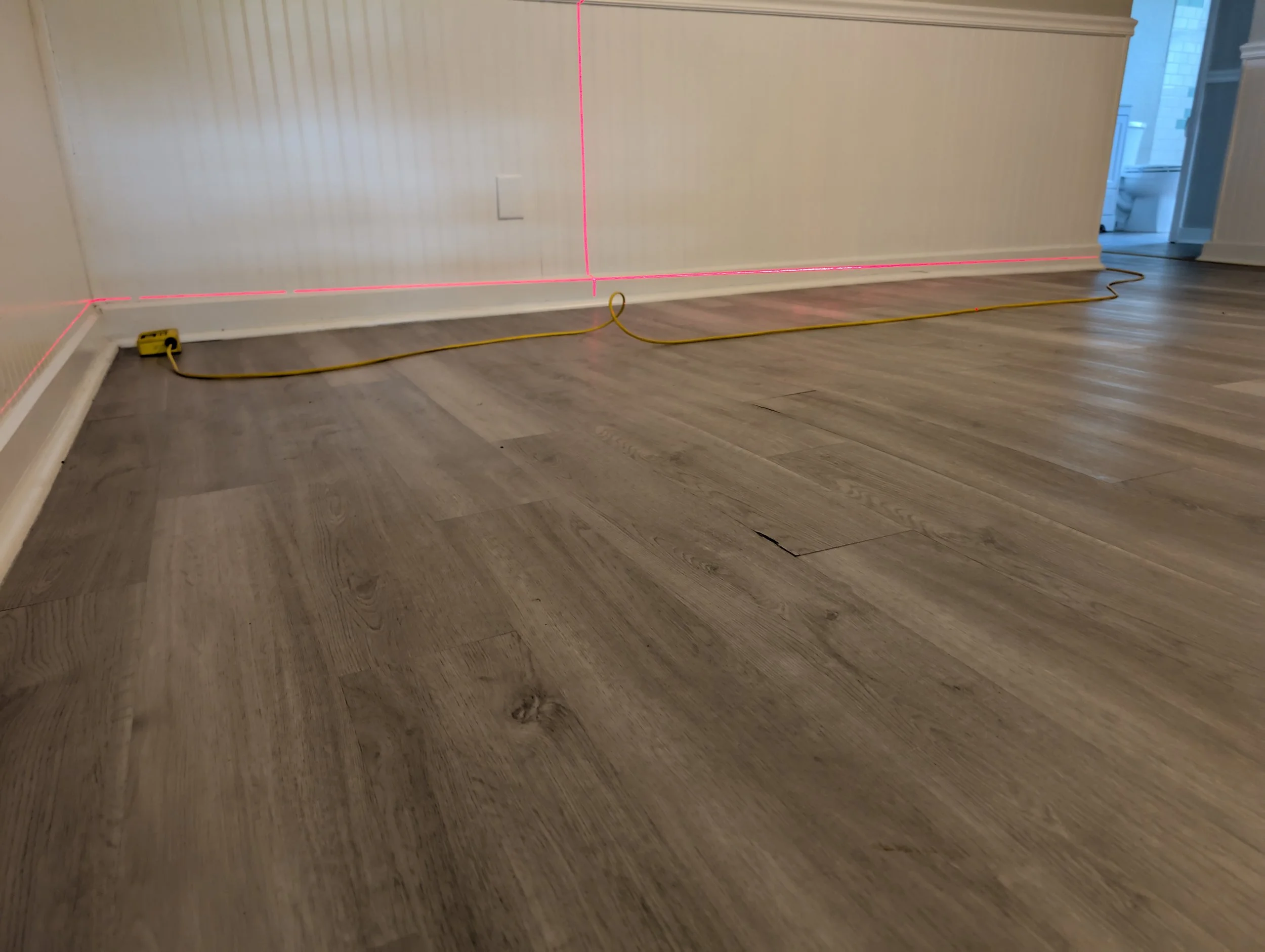 What causes uneven floors?