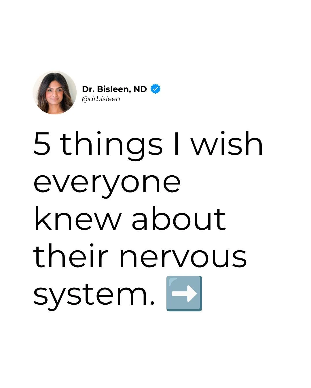 Your nervous system influences so much more than you probably realize.
Understanding how it works is the first step to understanding yourself.