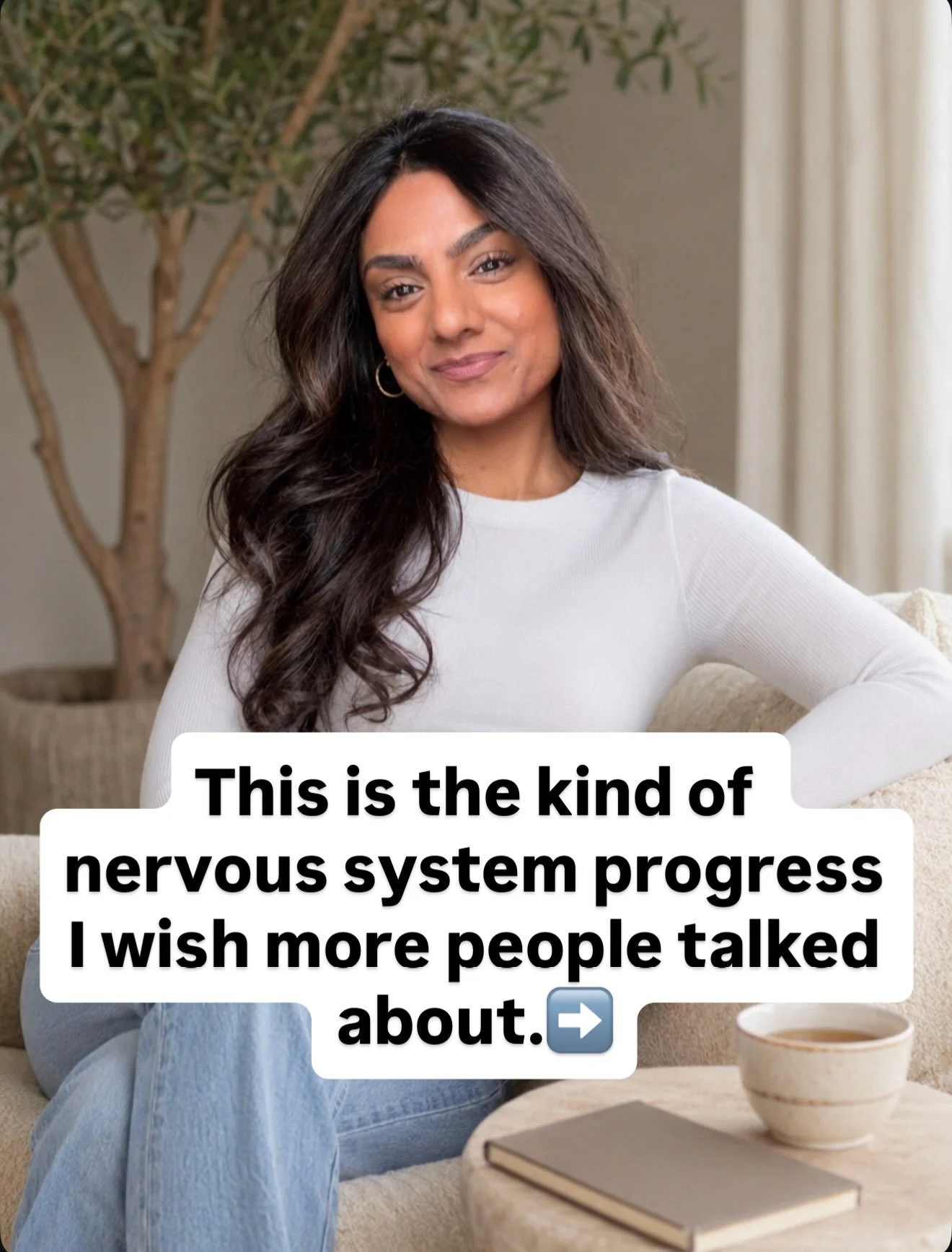Nervous system progress isn't just about feeling calmer. It's about having the capacity to go after the life you want.

Want to understand YOUR nervous system and get a personalized plan for building more calm, confidence, and capacity? 

Comment PLA