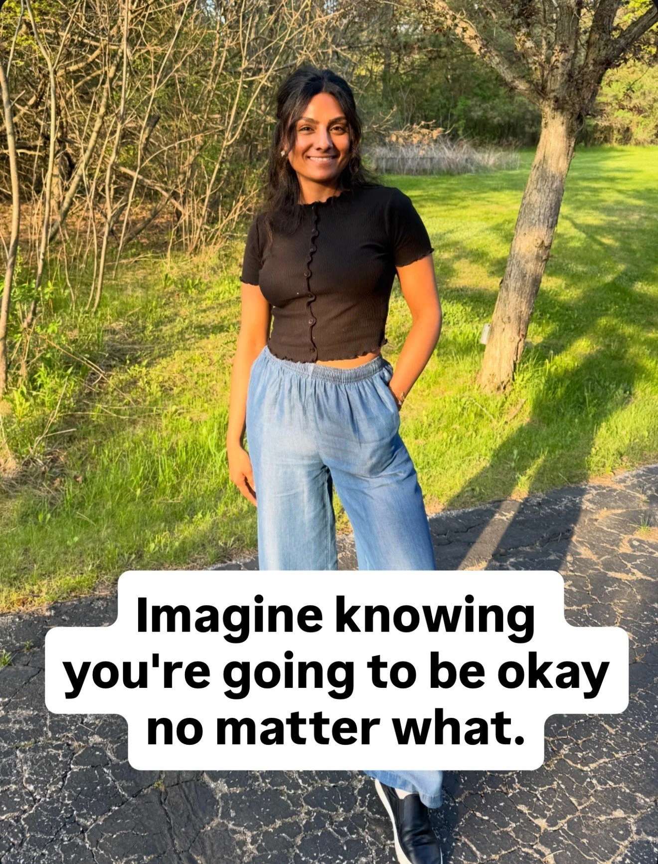 The goal of nervous system regulation isn't a life where nothing ever goes wrong.

It's building so much safety inside yourself that you know you'll be okay when it does.

And here's the thing, sometimes what looks like "control" is actuall
