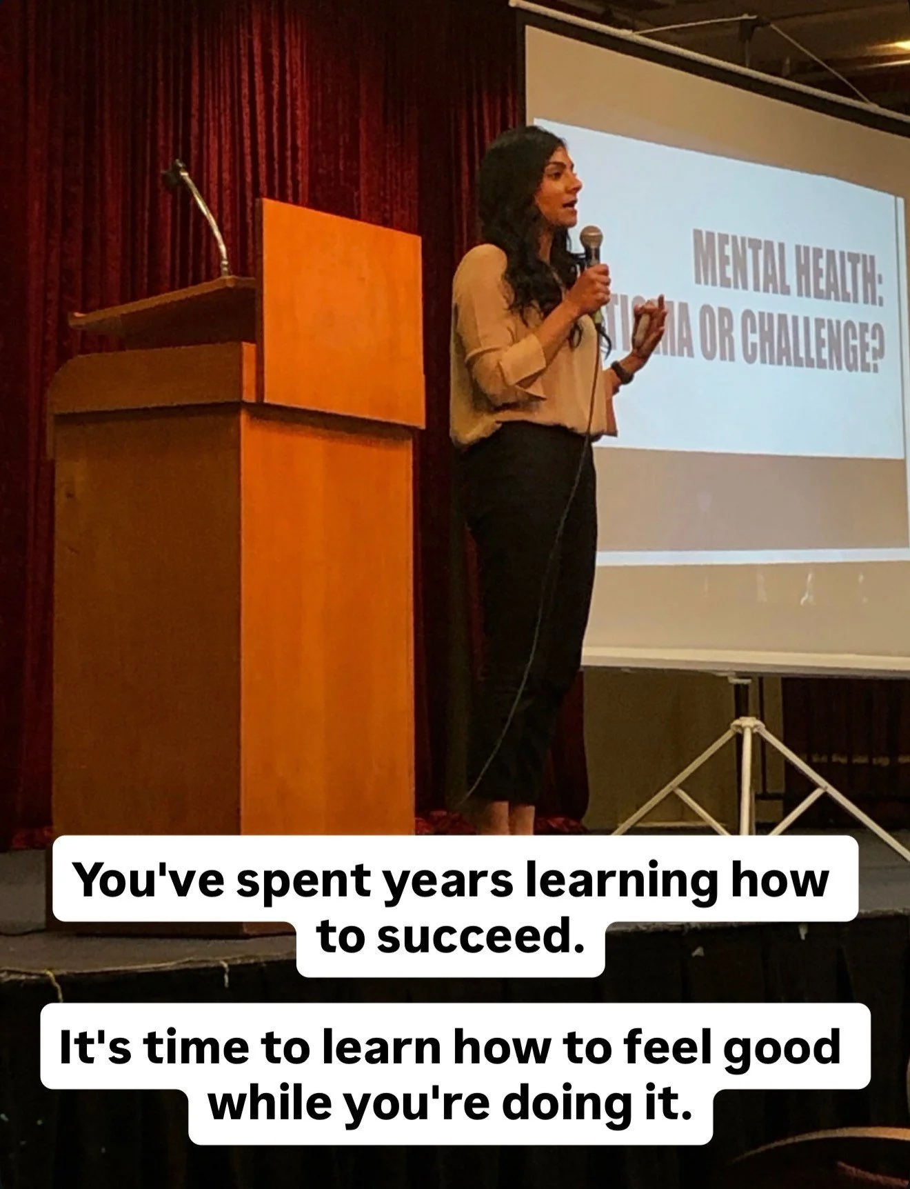 I spent years learning how to push myself, work harder, dream bigger, and keep going.
And for a long time, I thought that was the formula.

I thought if I could just accomplish enough, I would finally feel the way I wanted to feel.

But there came a 