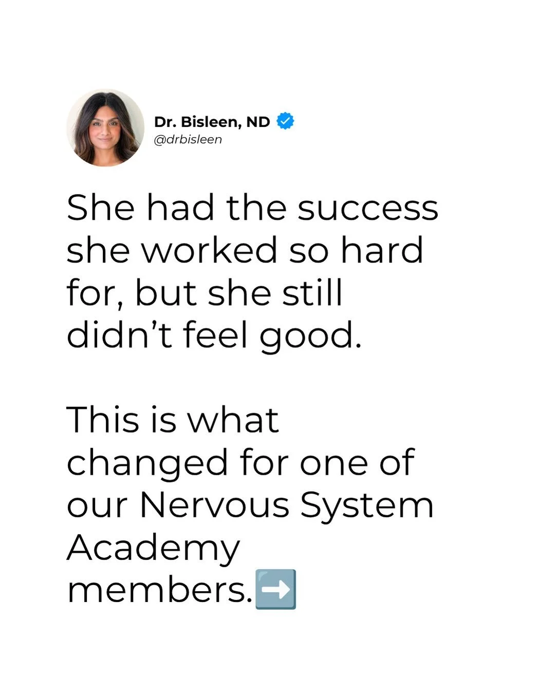 The goal was never to want less.

It was to be able to keep growing, building, and going after what you want without feeling stressed, guilty, and exhausted through the entire process.

That is the transformation we work toward inside Nervous System 