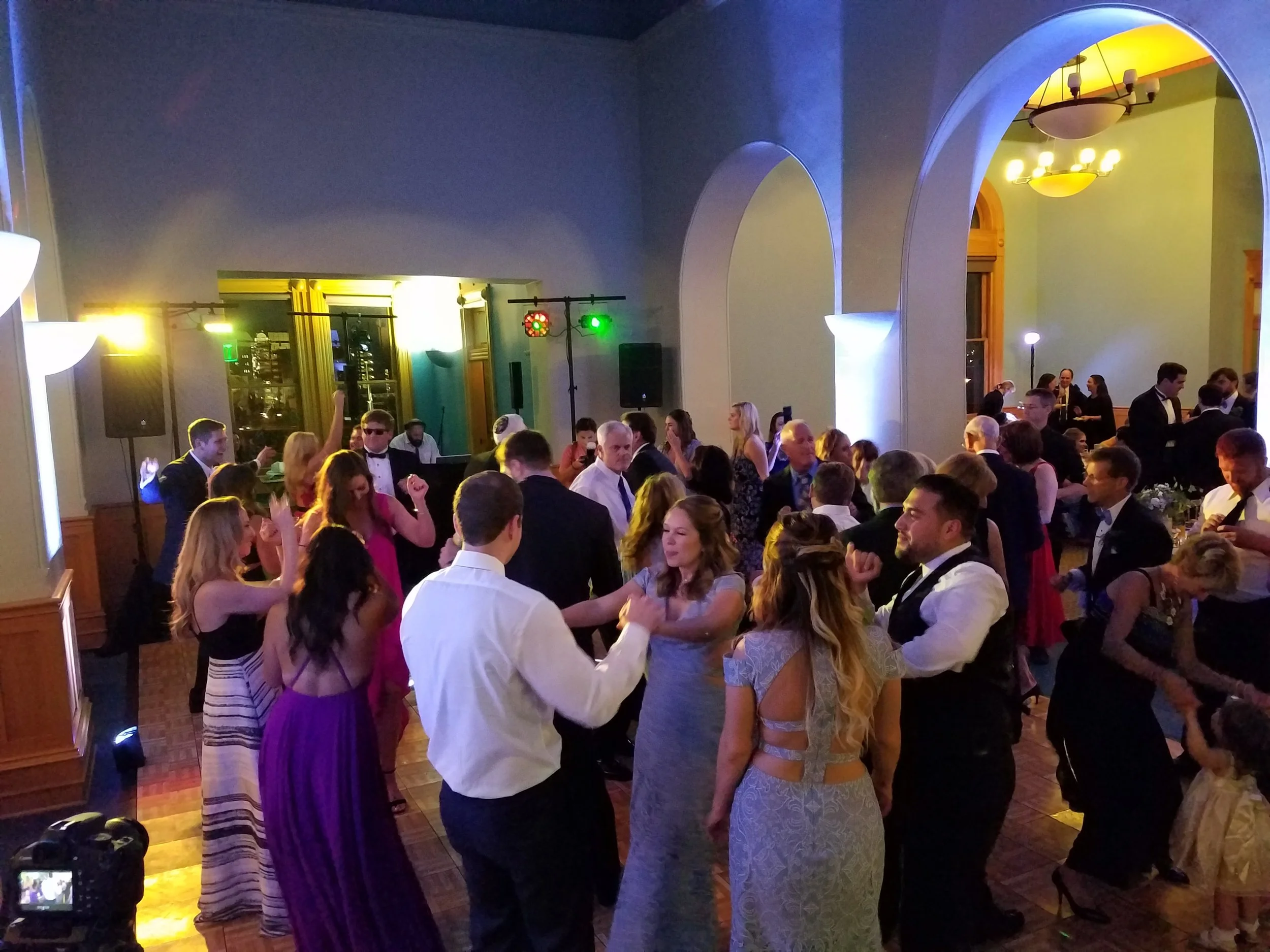 Guests dancing during a Social Sound Co. event