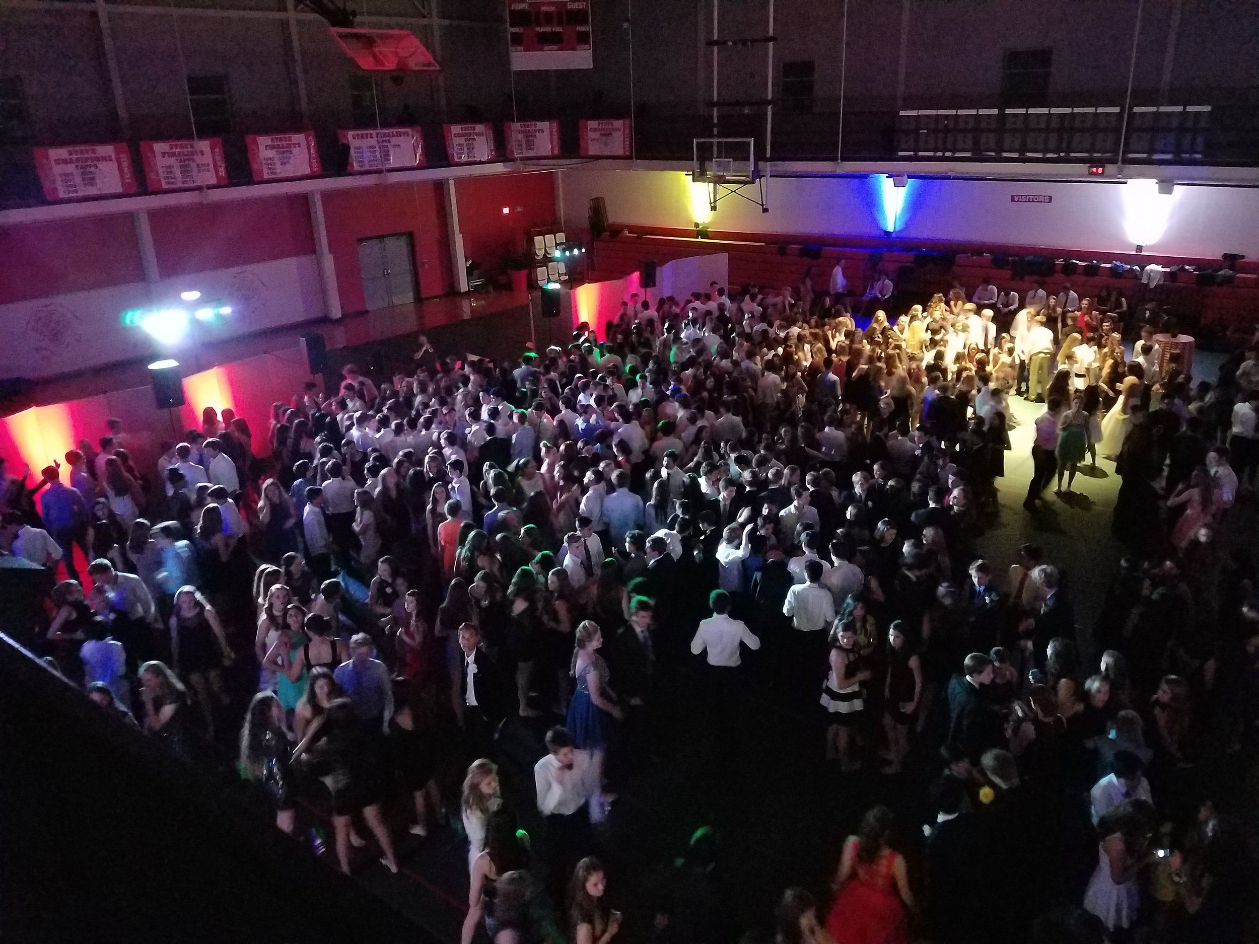 Social Sound Co. providing entertainment for a school event.