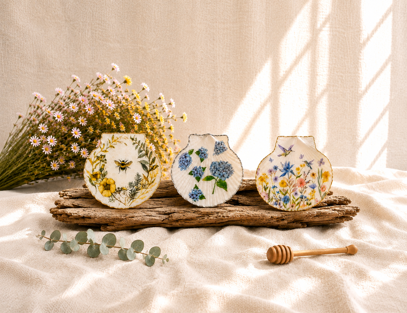 DIY Shell Craft Kit - Garden Collection