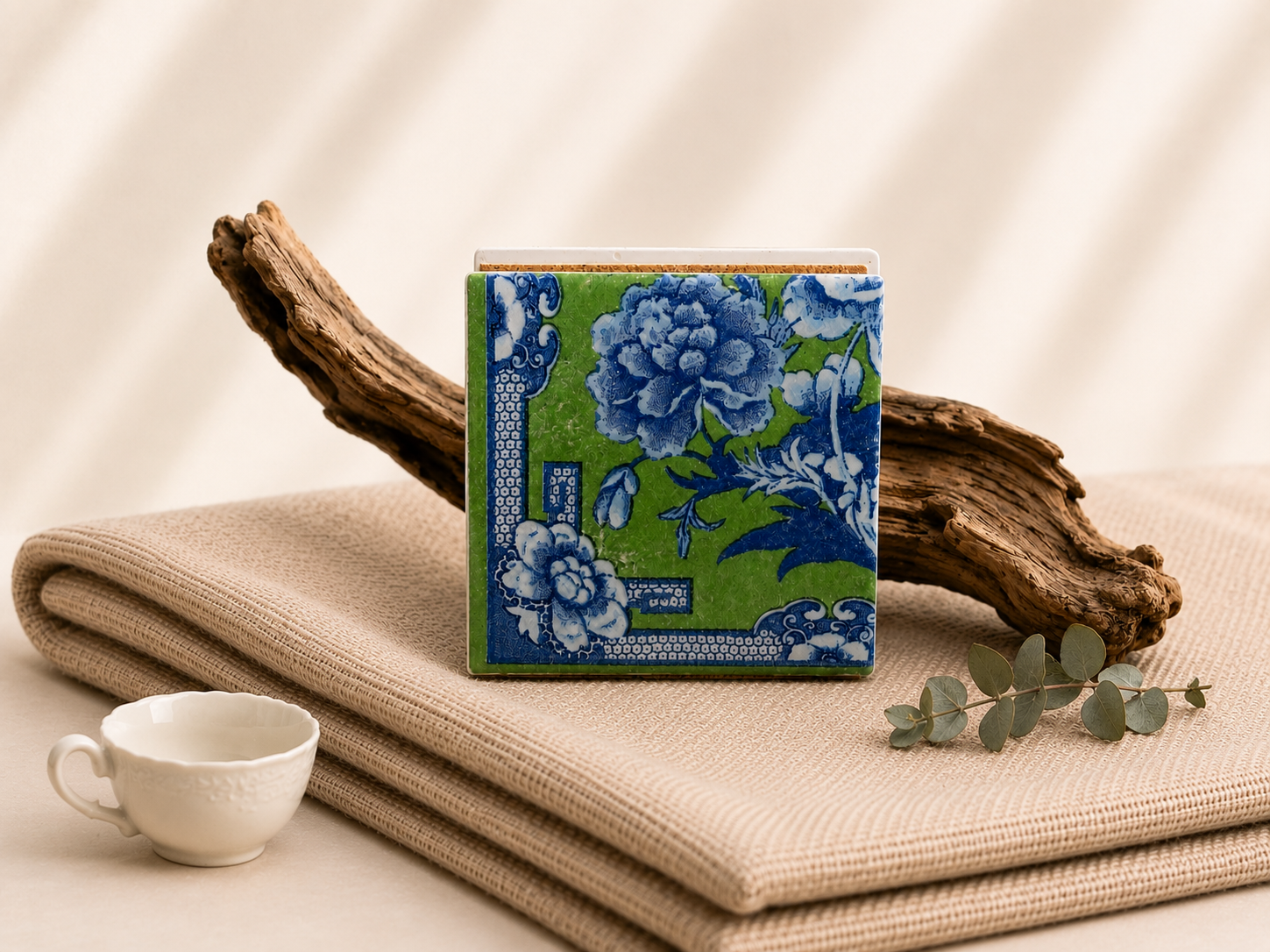 Handcrafted 4-Piece Coaster Set