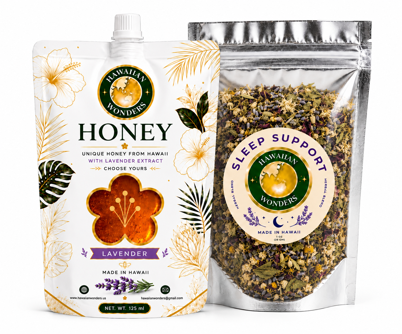 Sleep Support Herbal Bland & Lavender Honey