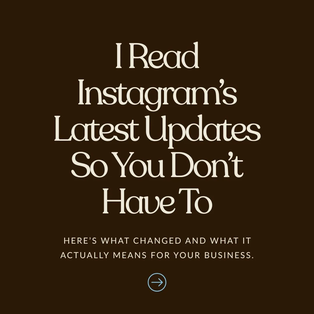 Instagram updates faster than most of us can finish our morning coffee.

Between new features, algorithm changes, and updates that quietly roll out without much fanfare, it can feel impossible to keep up. The good news? You don't have to.

I rounded 