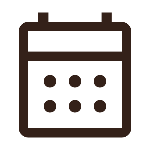 Icon of a calendar.