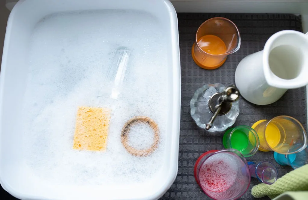 montessori toy cleaning