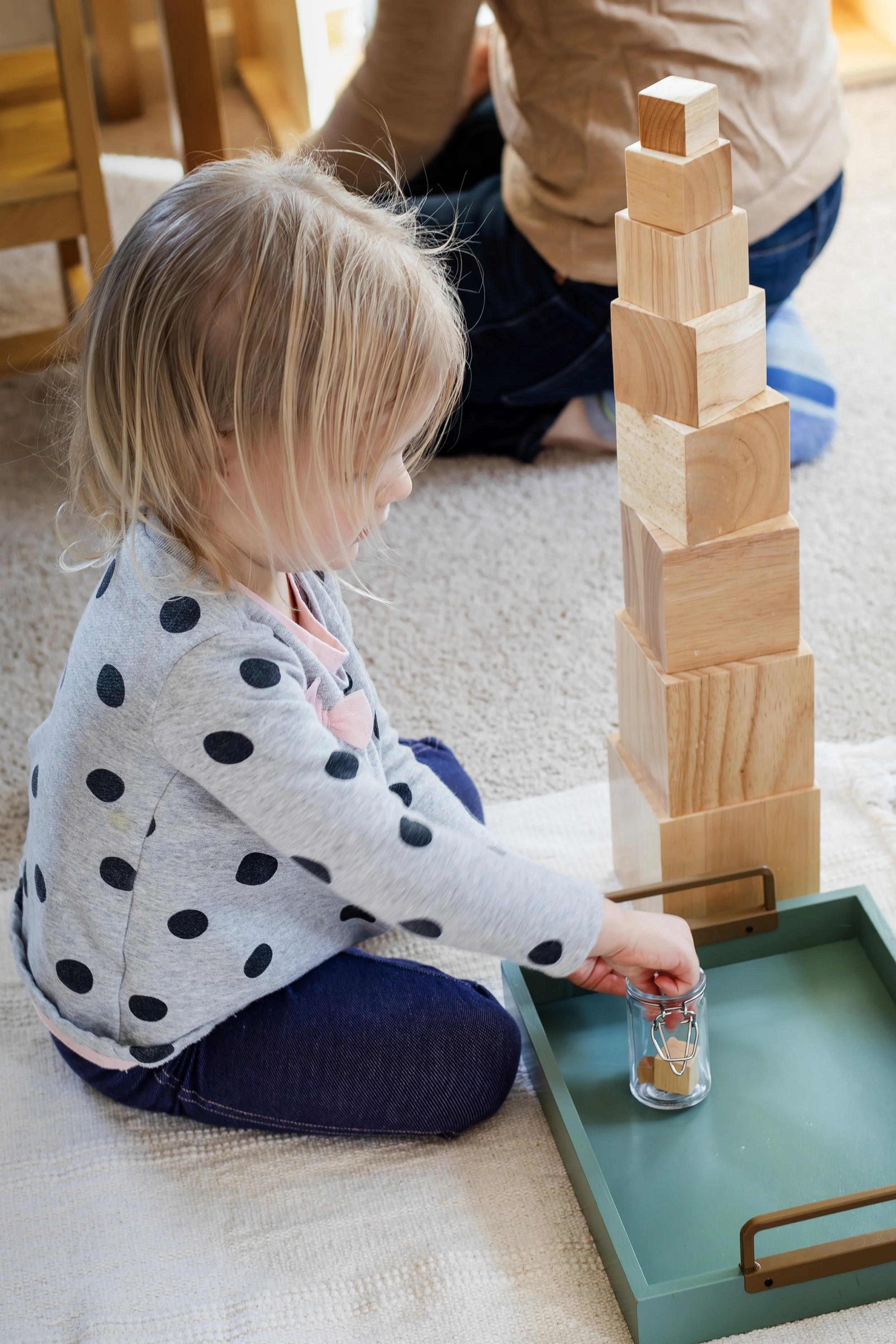basket of montessori toys