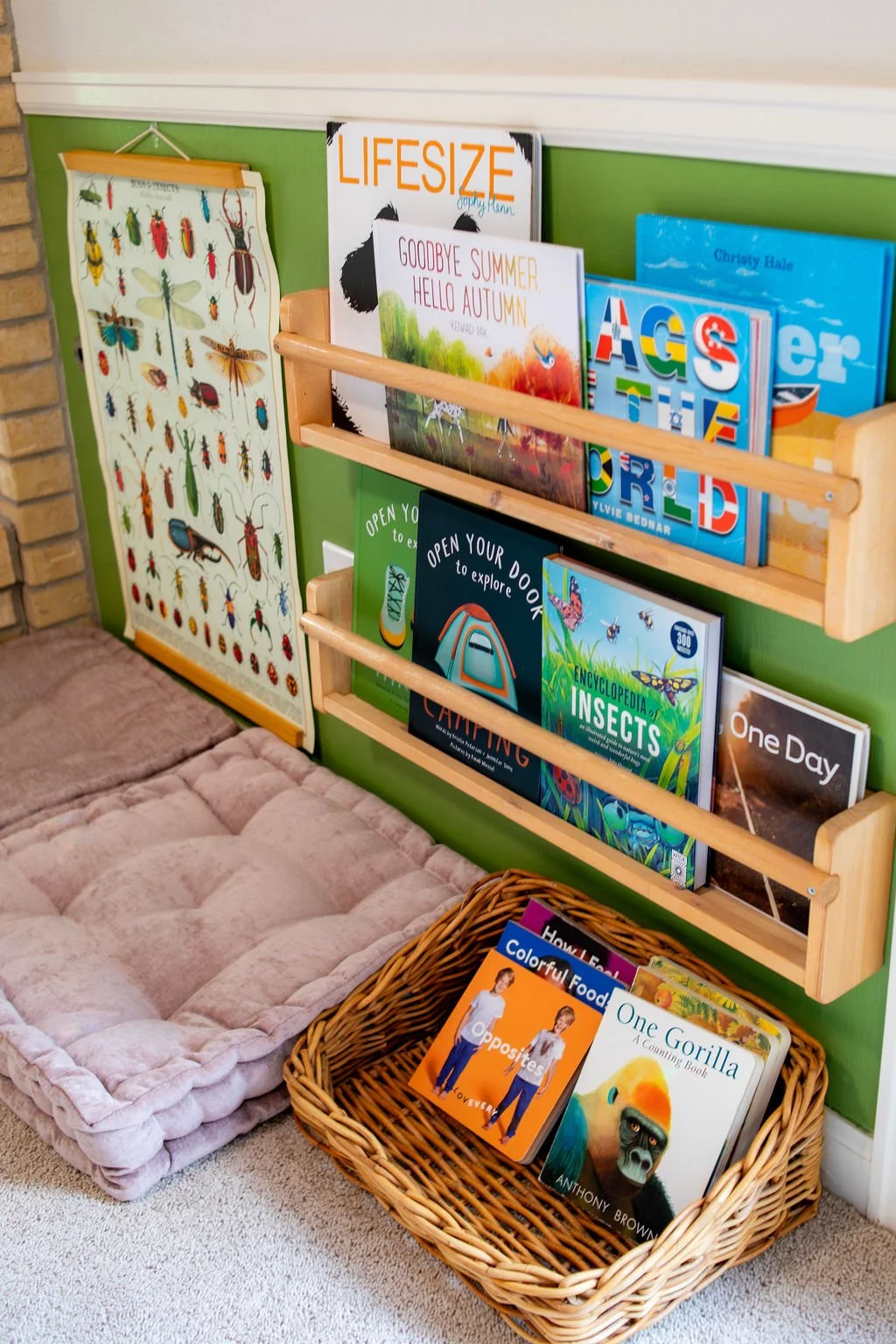 books on a shelf