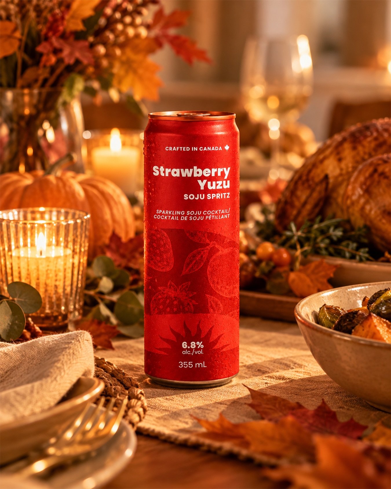 Here&rsquo;s to good food, great company, and moments worth raising a can to.

Happy Thanksgiving weekend from @drinksunborn 🥂🍁

#SipTheSunrise #HappyThanksgiving #DrinkSunborn #CanadianMade