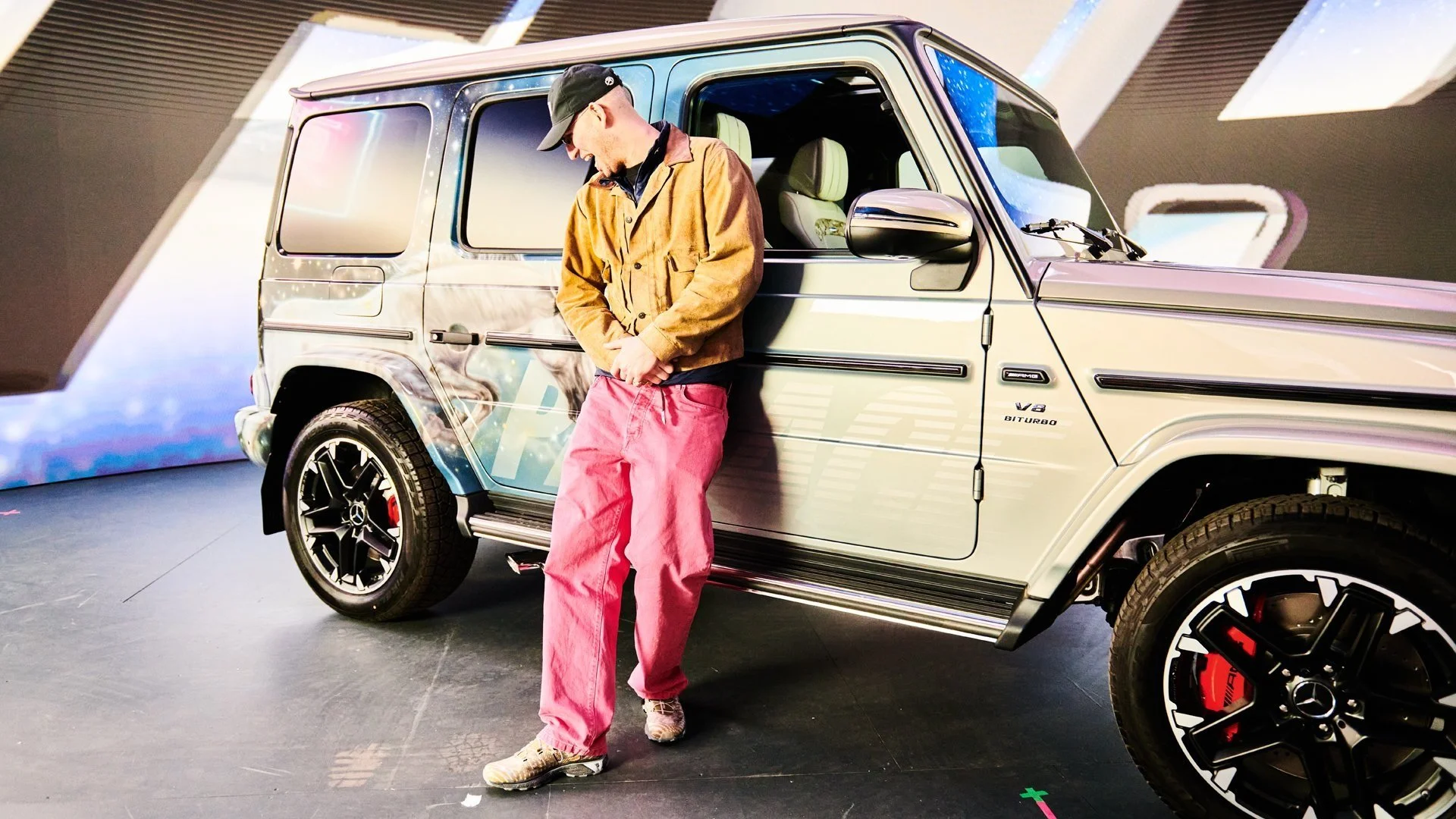  Levent Tanju with the Palace AMG G 63 V8 