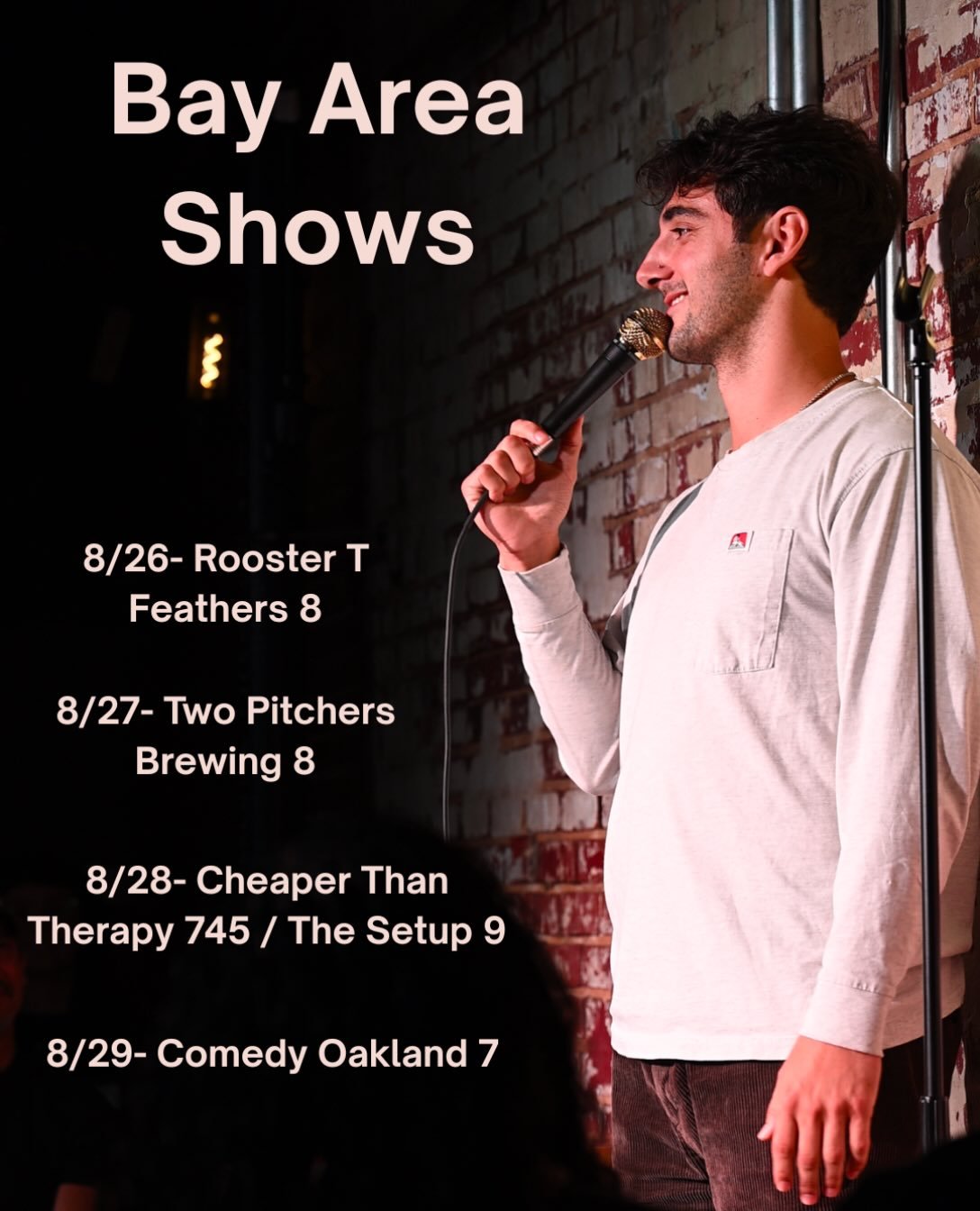 Hanging with Karl the Fog all week 🌊 

Tickets at website link in bio!!